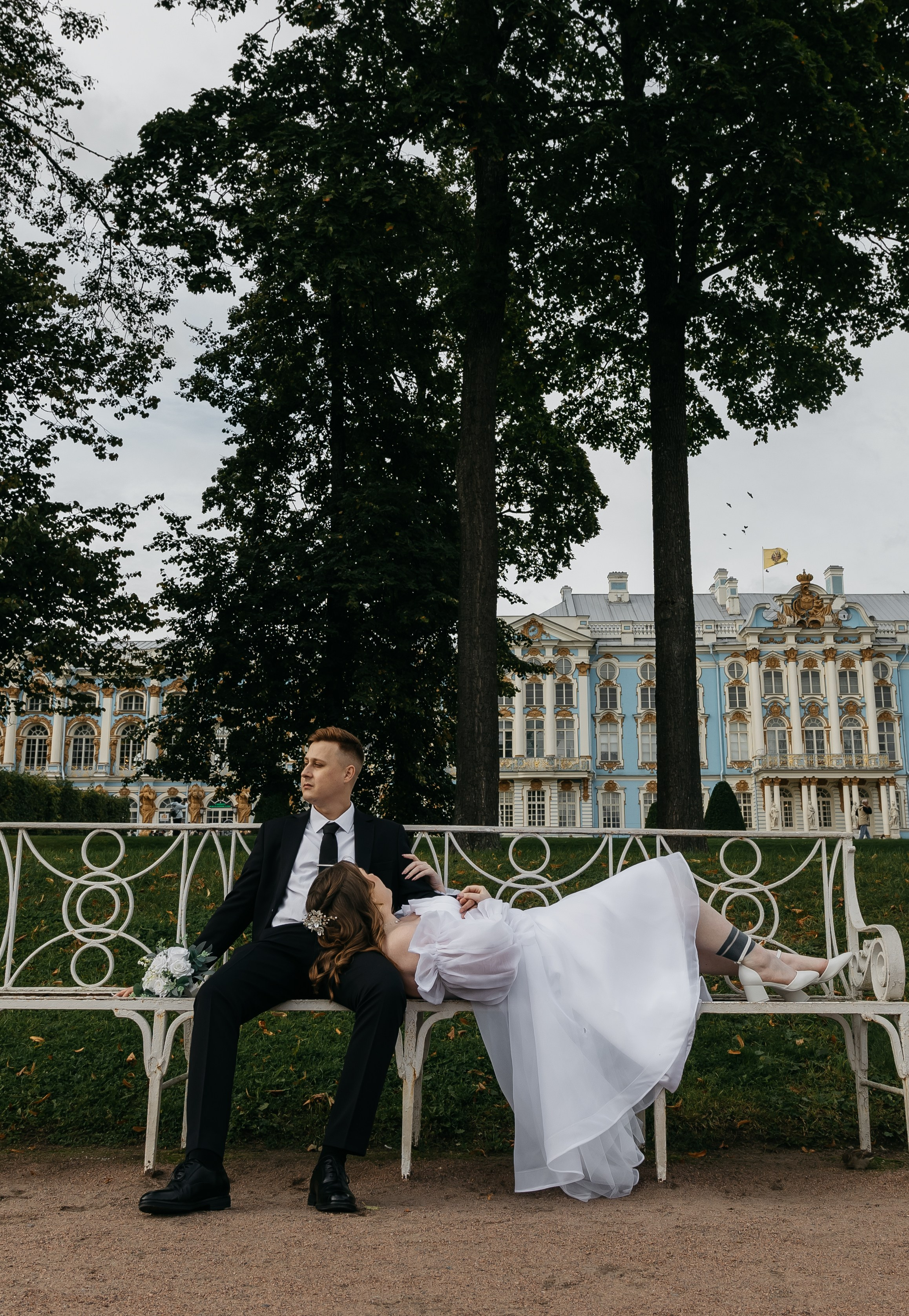 свадебная фотосессия в Пушкине 