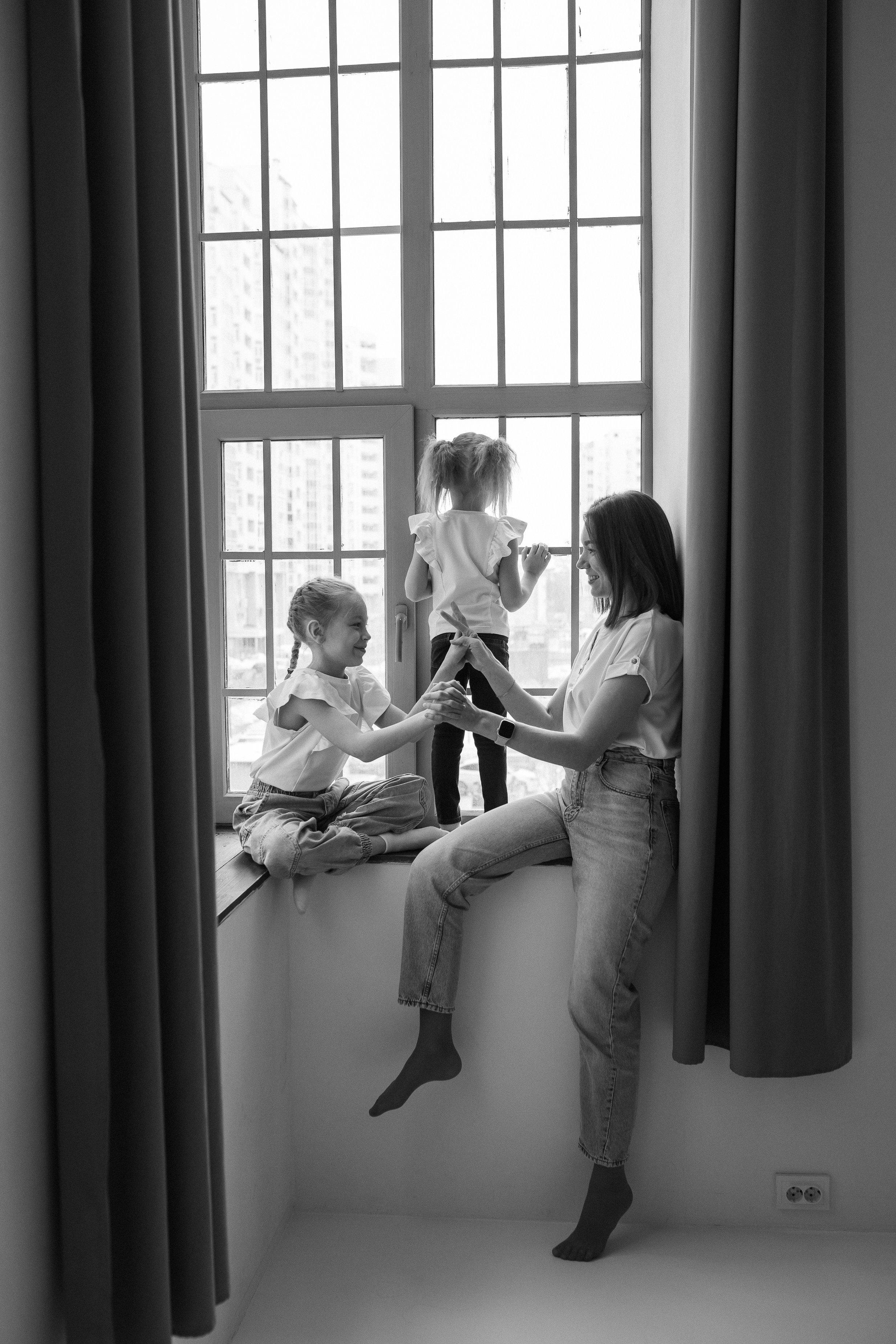 Настя, Соня и Алиса. Семейный фотограф Трусова Евгения в Екатеринбурге