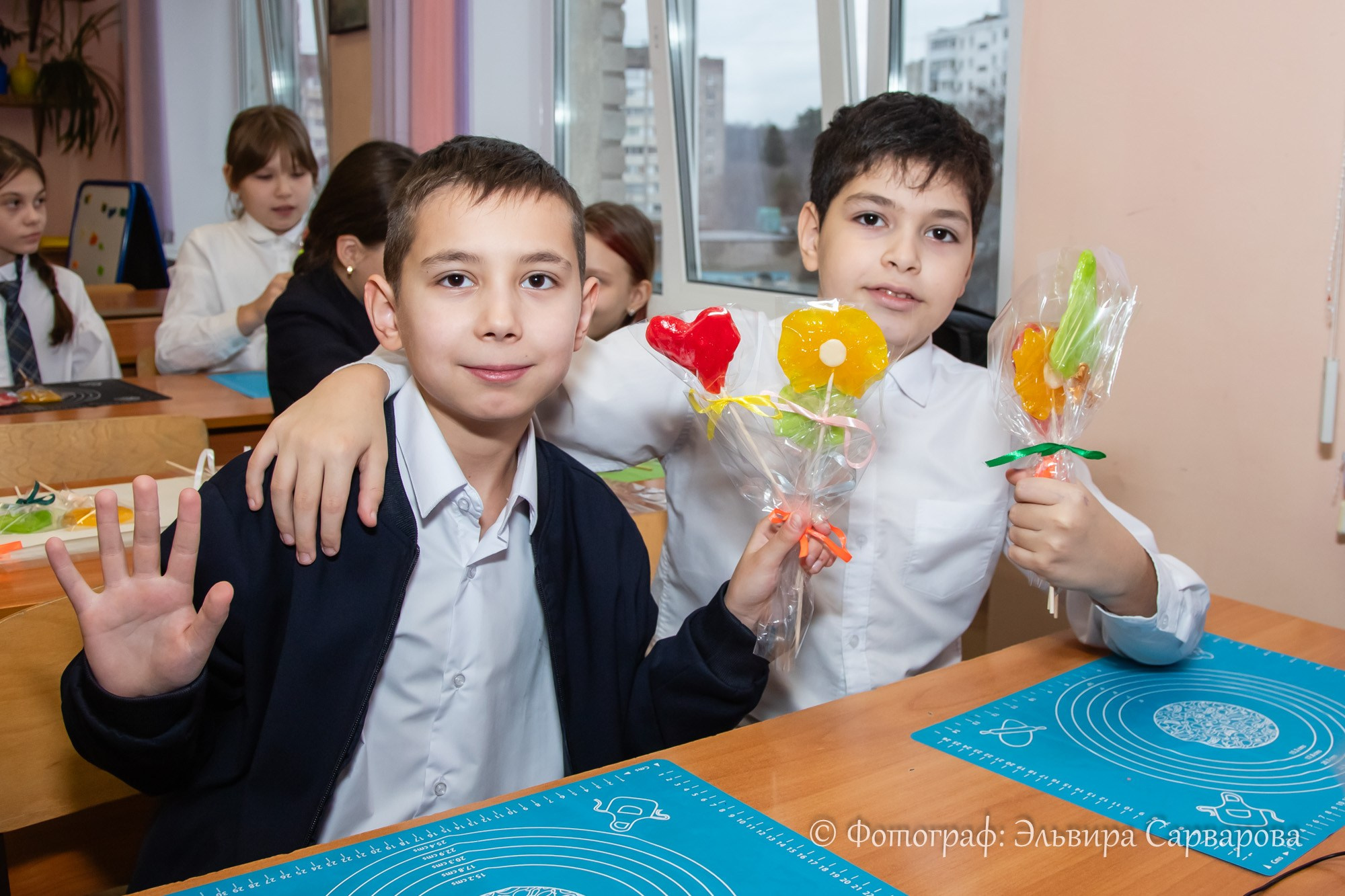 МК Сладкий подарок для 108 школы. Репортажный Фотограф