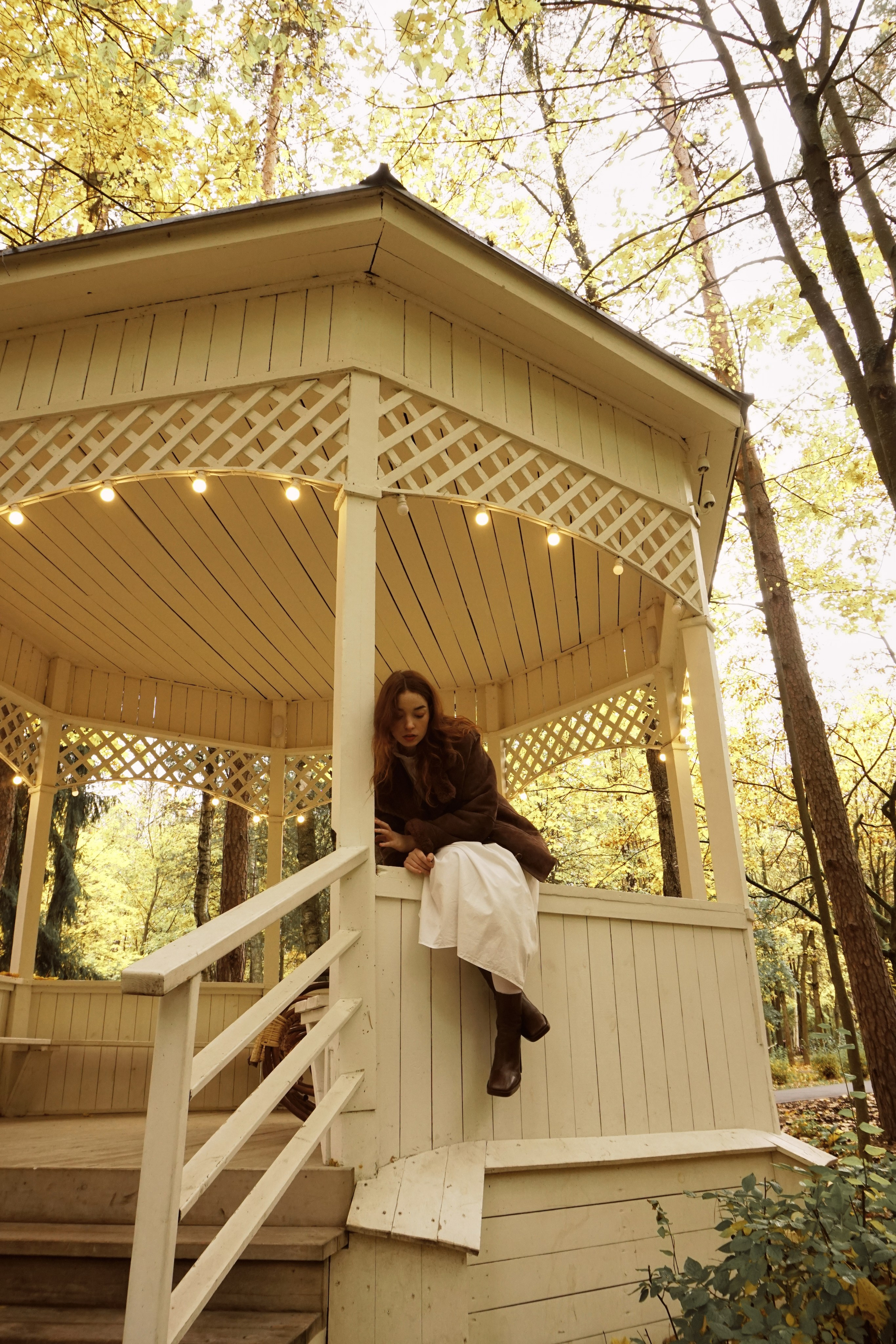 Лиза — Переделкино осеннее. Фотограф Москва — Полина Робин