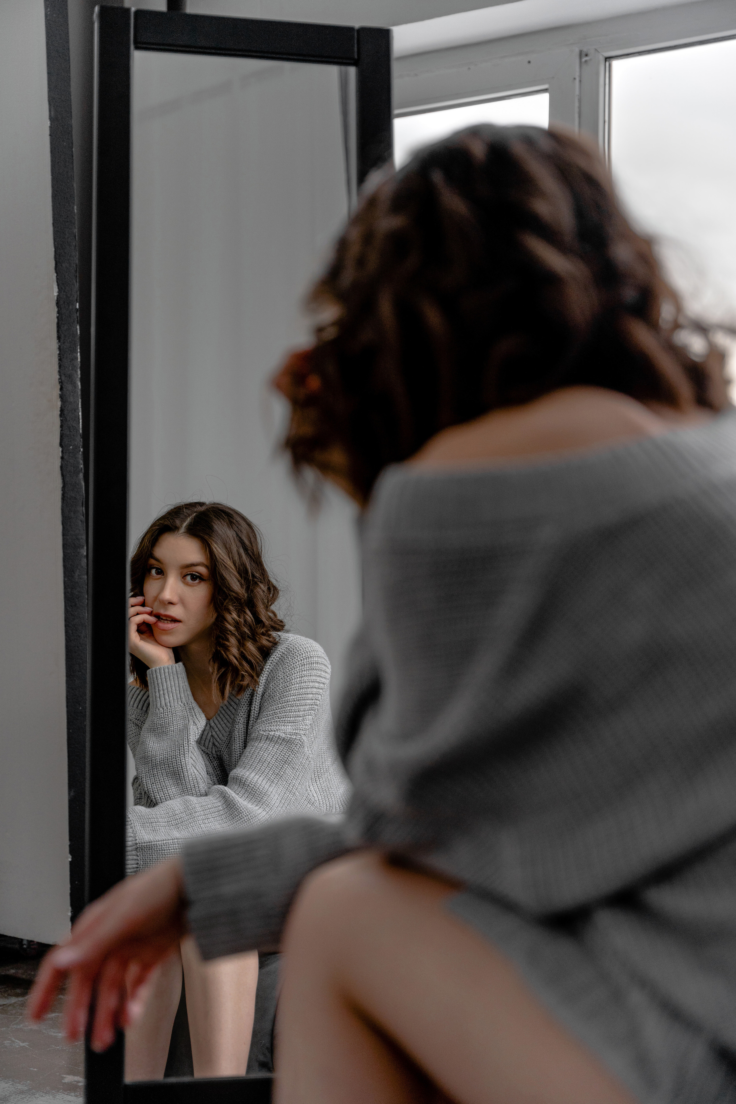 Студийная фотосессия для девушки. Репортажный фотограф Москва Сергей Дружинин