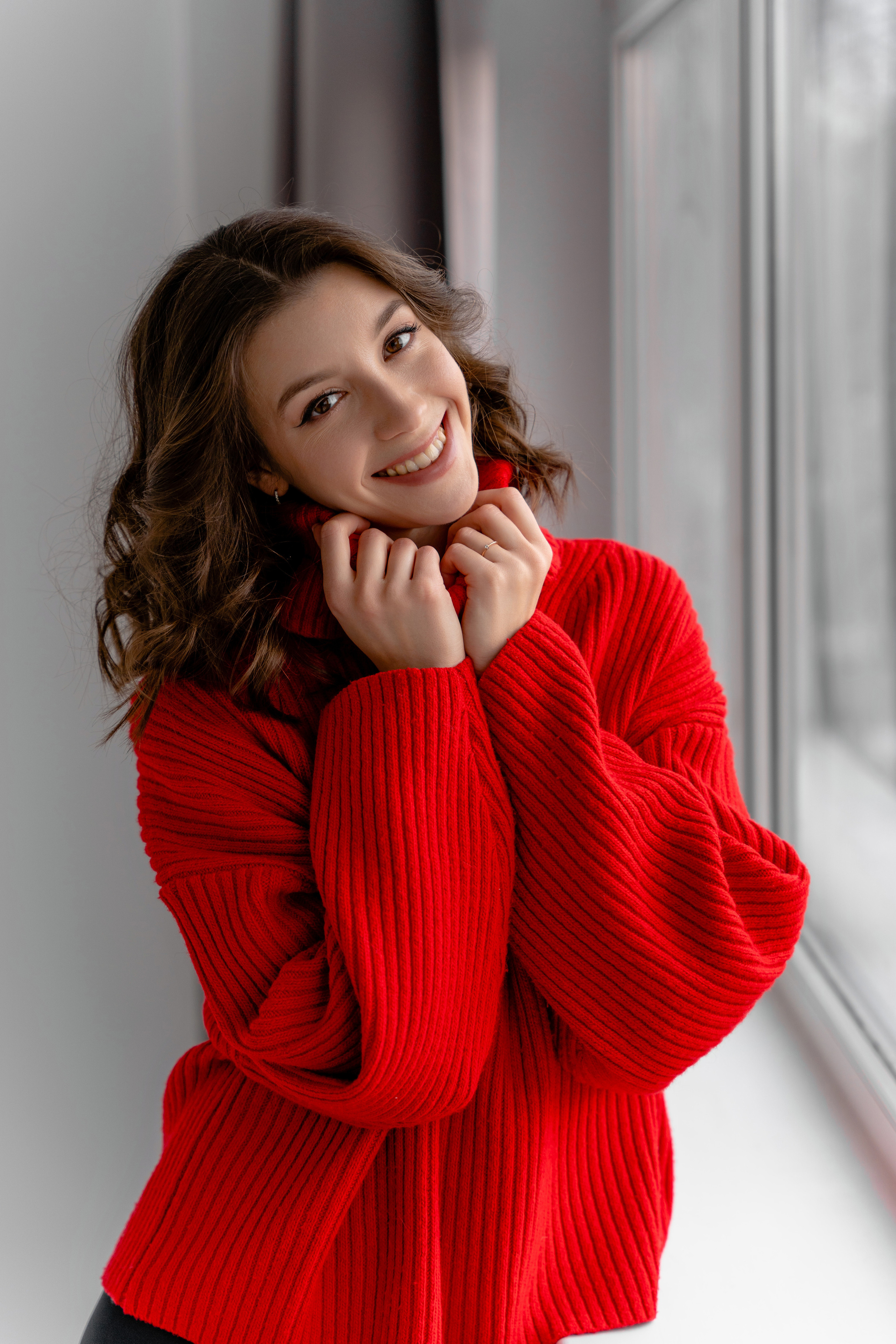 Студийная фотосессия для девушки. Репортажный фотограф Москва Сергей Дружинин