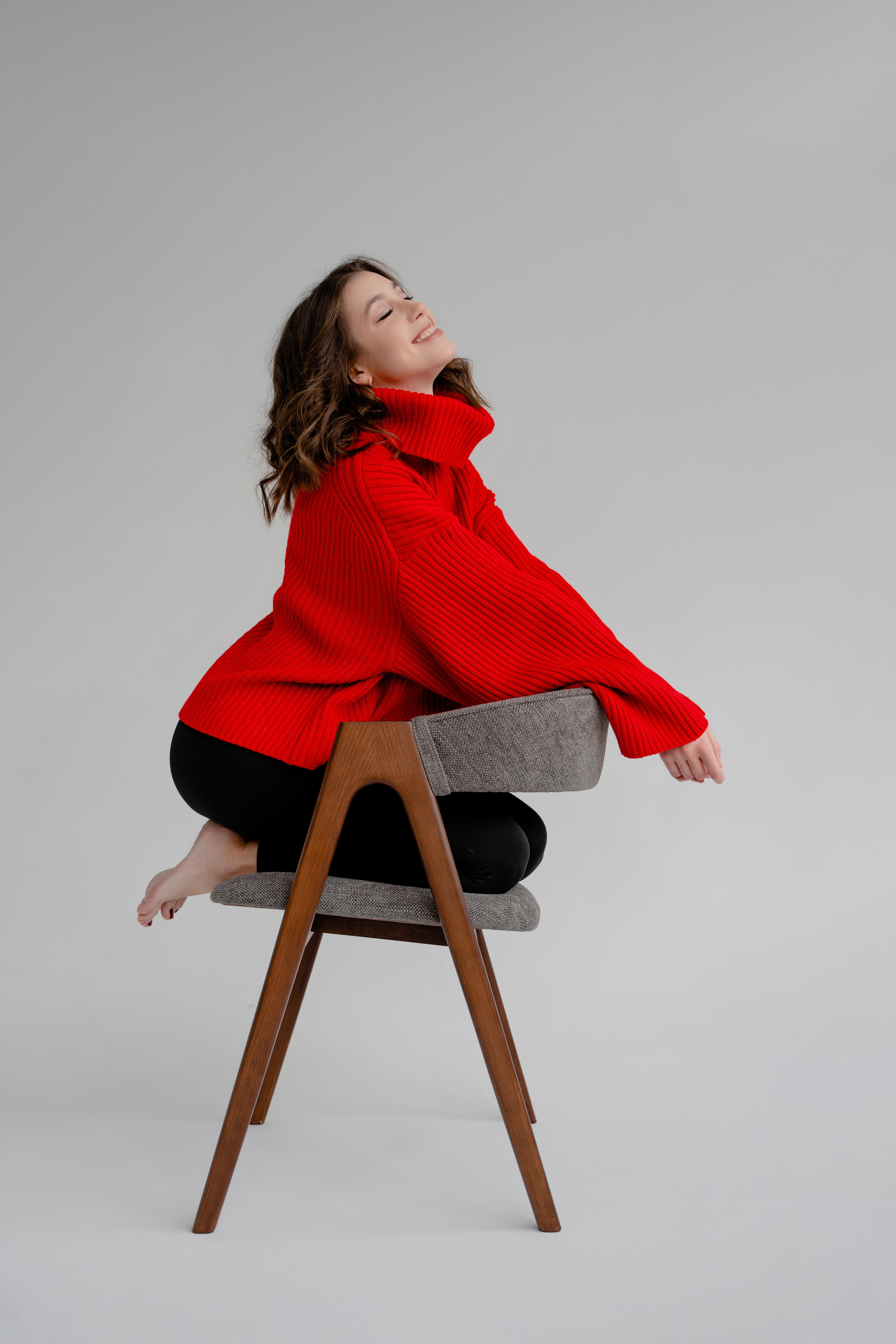 Студийная фотосессия для девушки. Репортажный фотограф Москва Сергей Дружинин