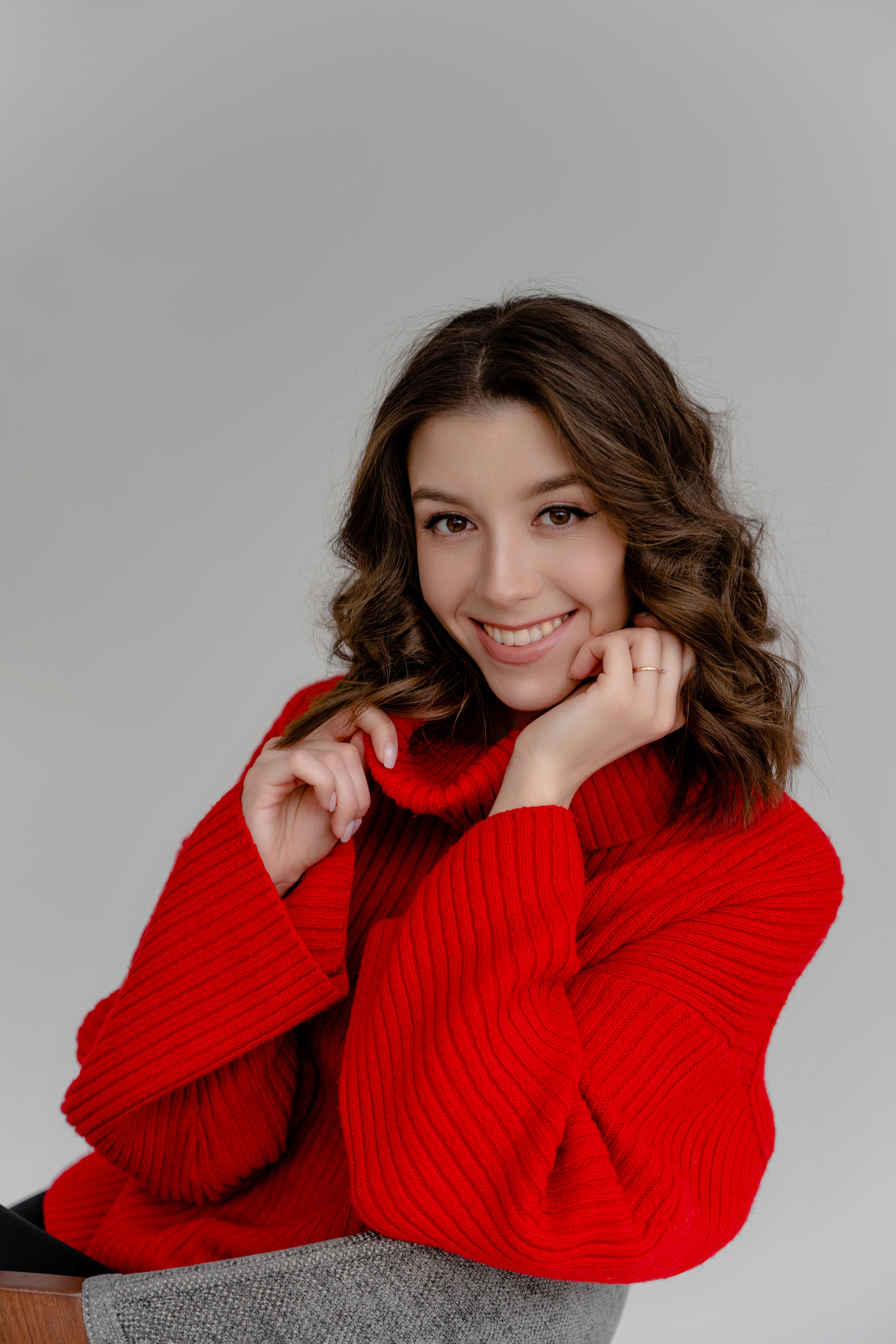 Студийная фотосессия для девушки. Репортажный фотограф Москва Сергей Дружинин