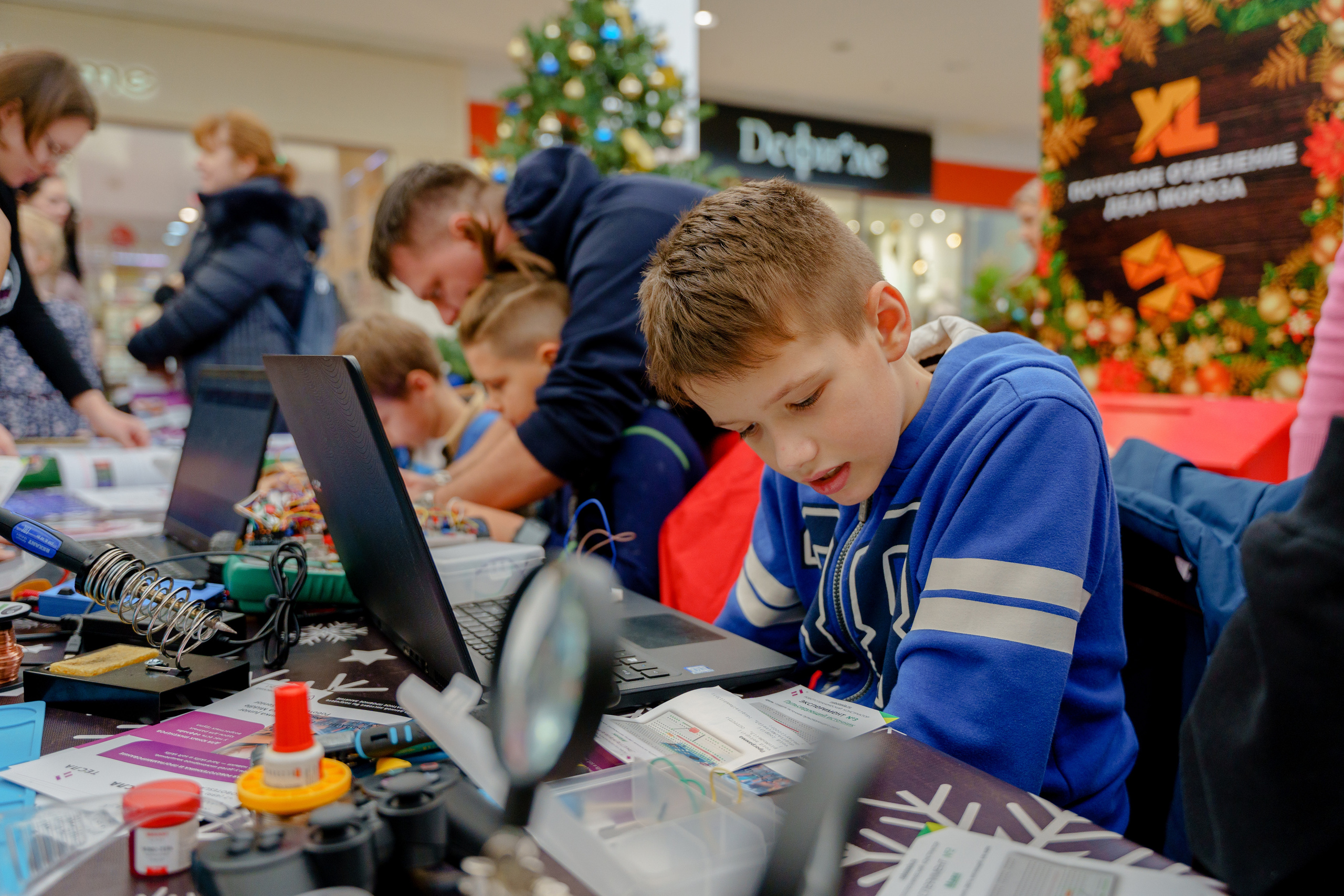 Детский репортаж для ТЦ. Репортажный фотограф Москва Сергей Дружинин