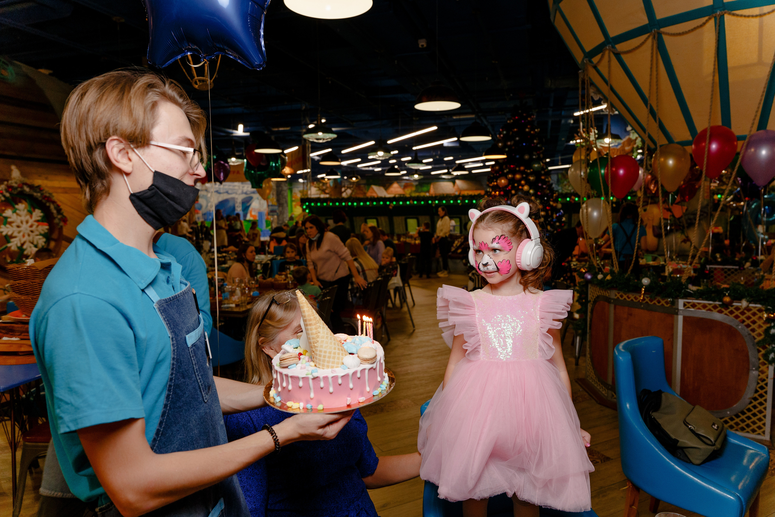 Фотограф на детский день рождения в Москве. Репортажный фотограф Москва Сергей Дружинин