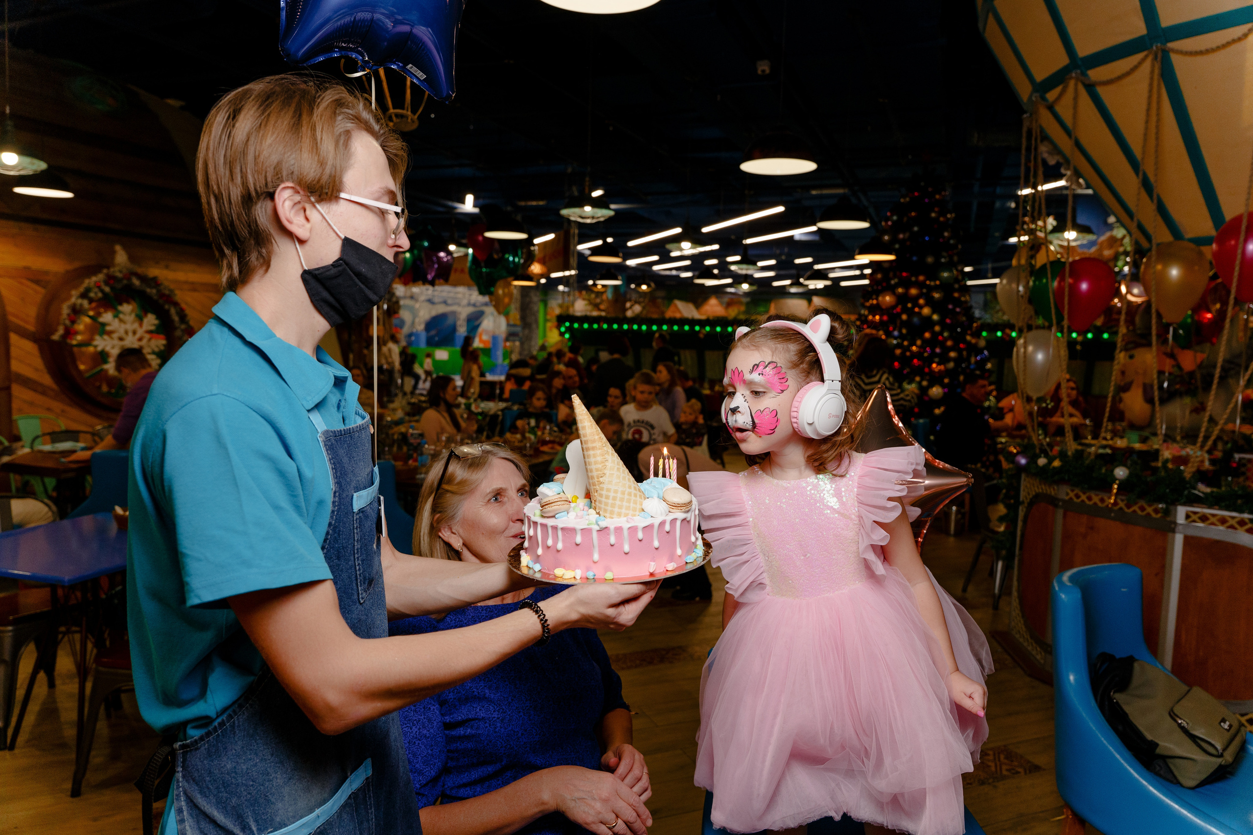 Фотограф на детский день рождения в Москве. Репортажный фотограф Москва Сергей Дружинин
