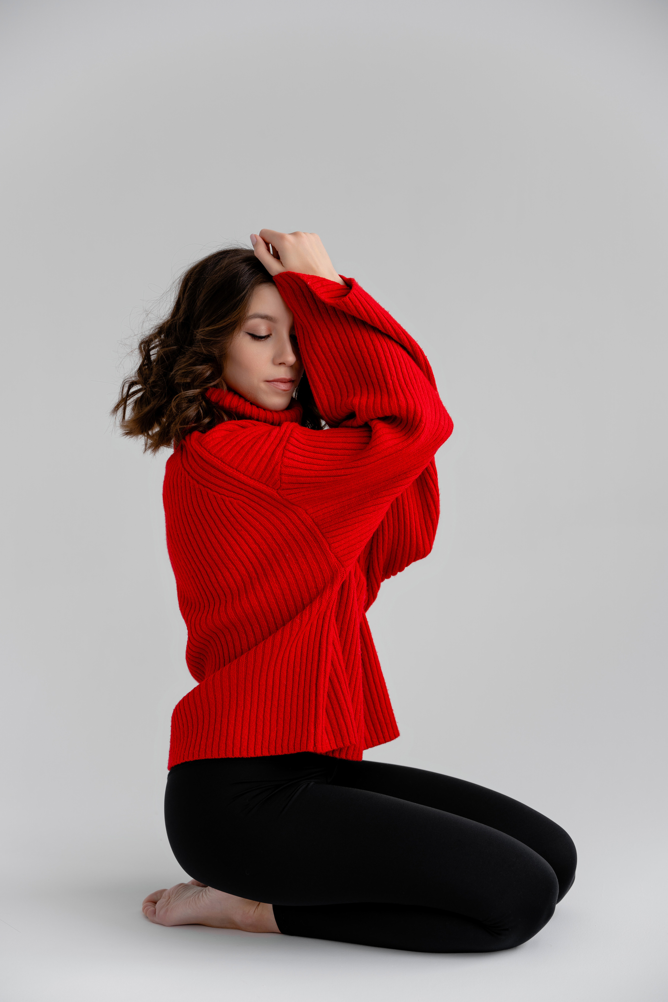 Студийная фотосессия для девушки. Репортажный фотограф Москва Сергей Дружинин