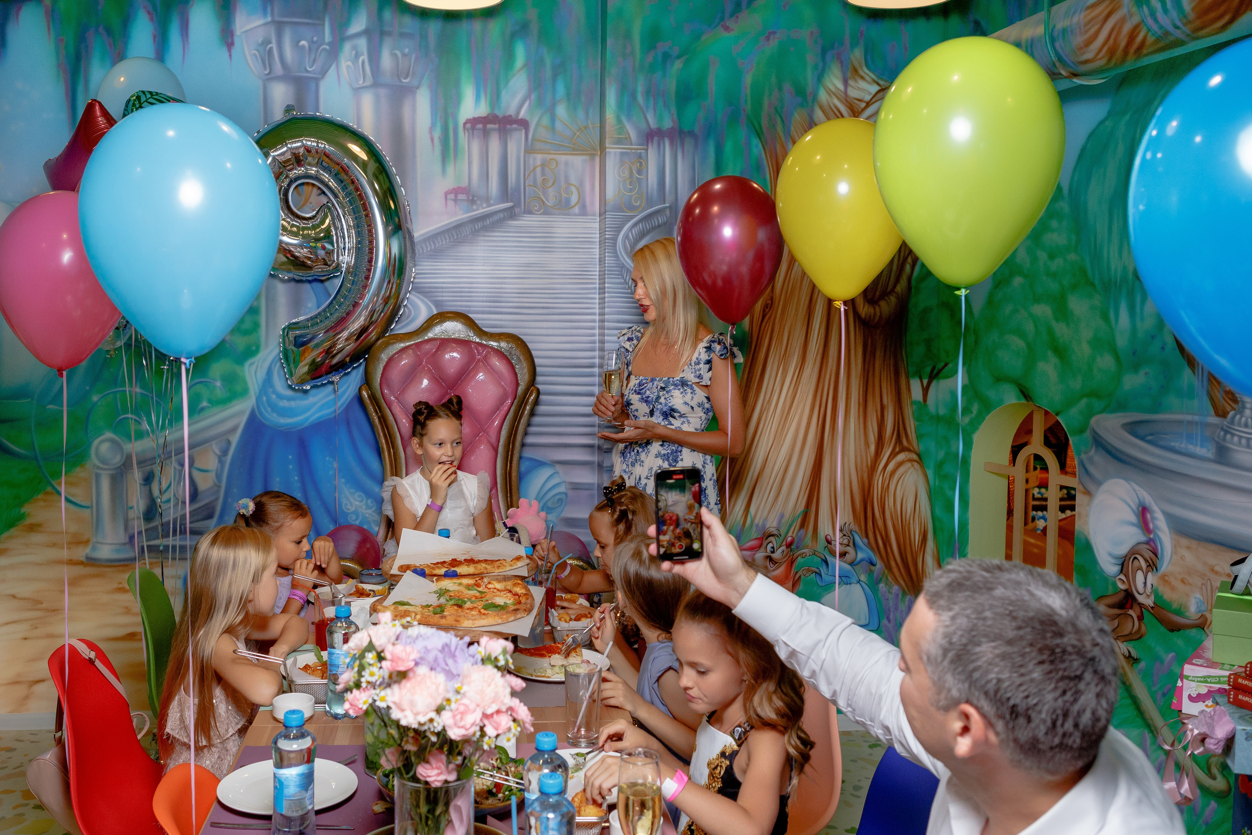 День рождения 9 лет. Репортажный фотограф Москва Сергей Дружинин