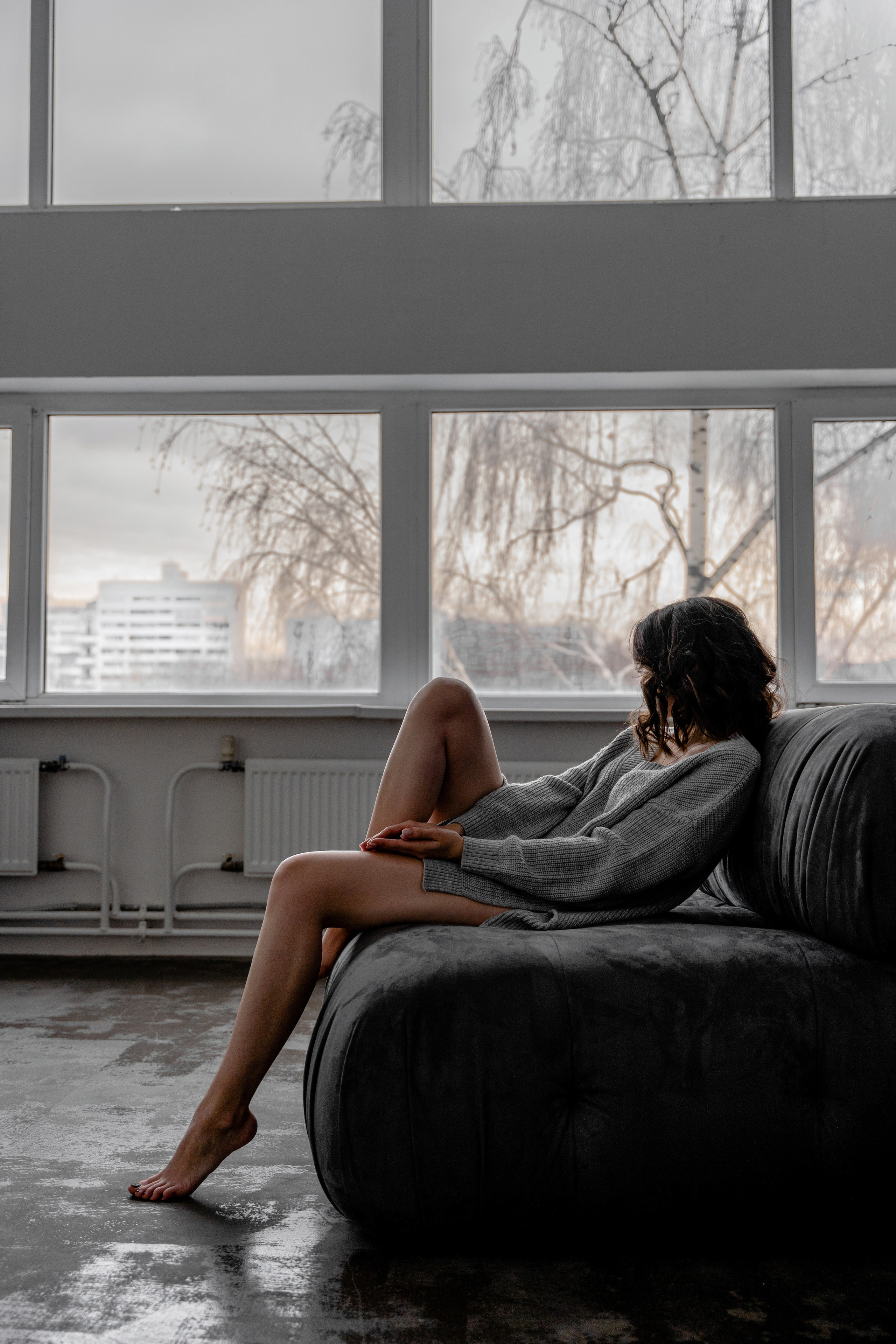 Студийная фотосессия для девушки. Репортажный фотограф Москва Сергей Дружинин