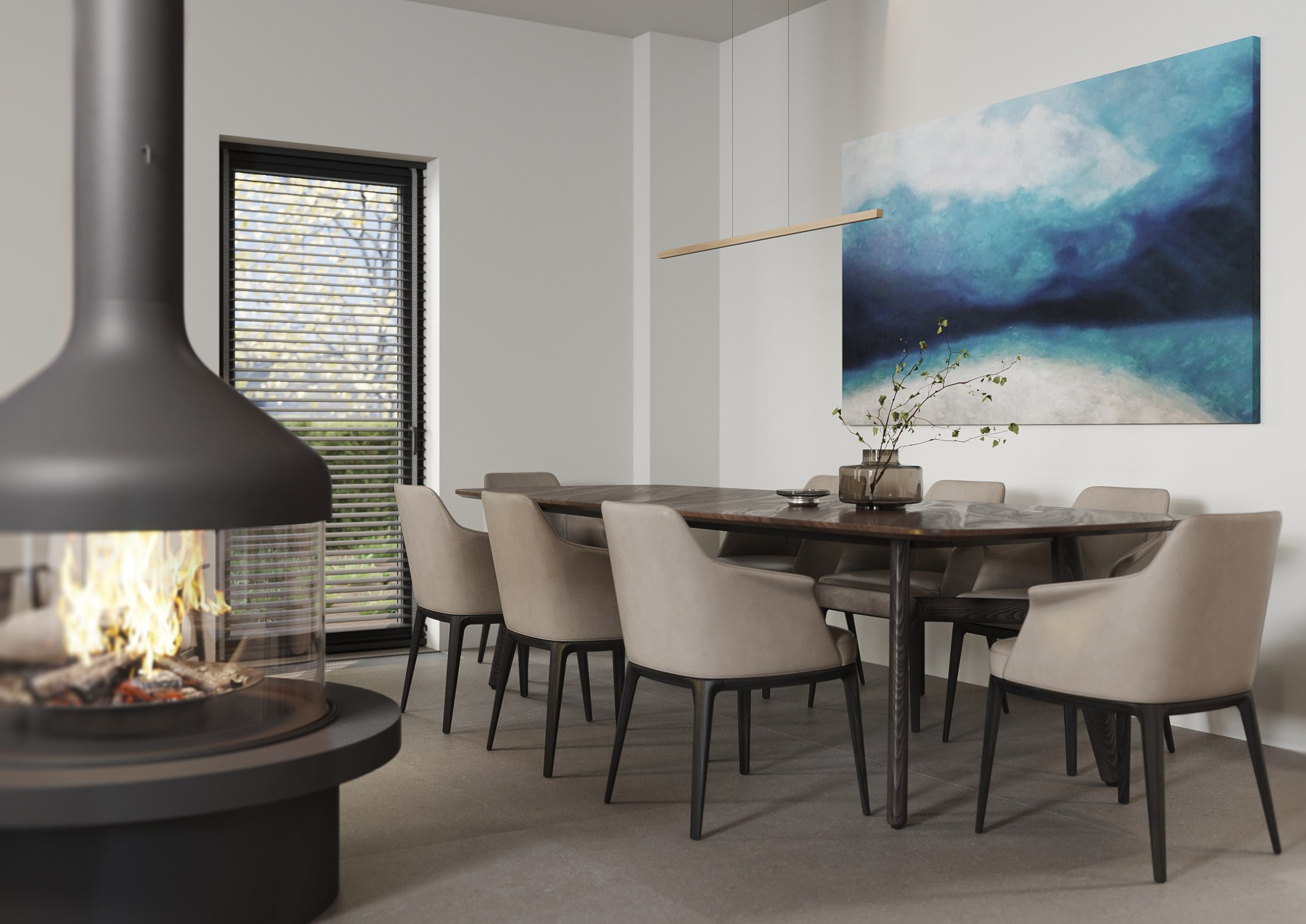 Староникольское. Дизайн архитектурное бюро the Squares. 3D визуализатор интерьеров Ксения Жарко