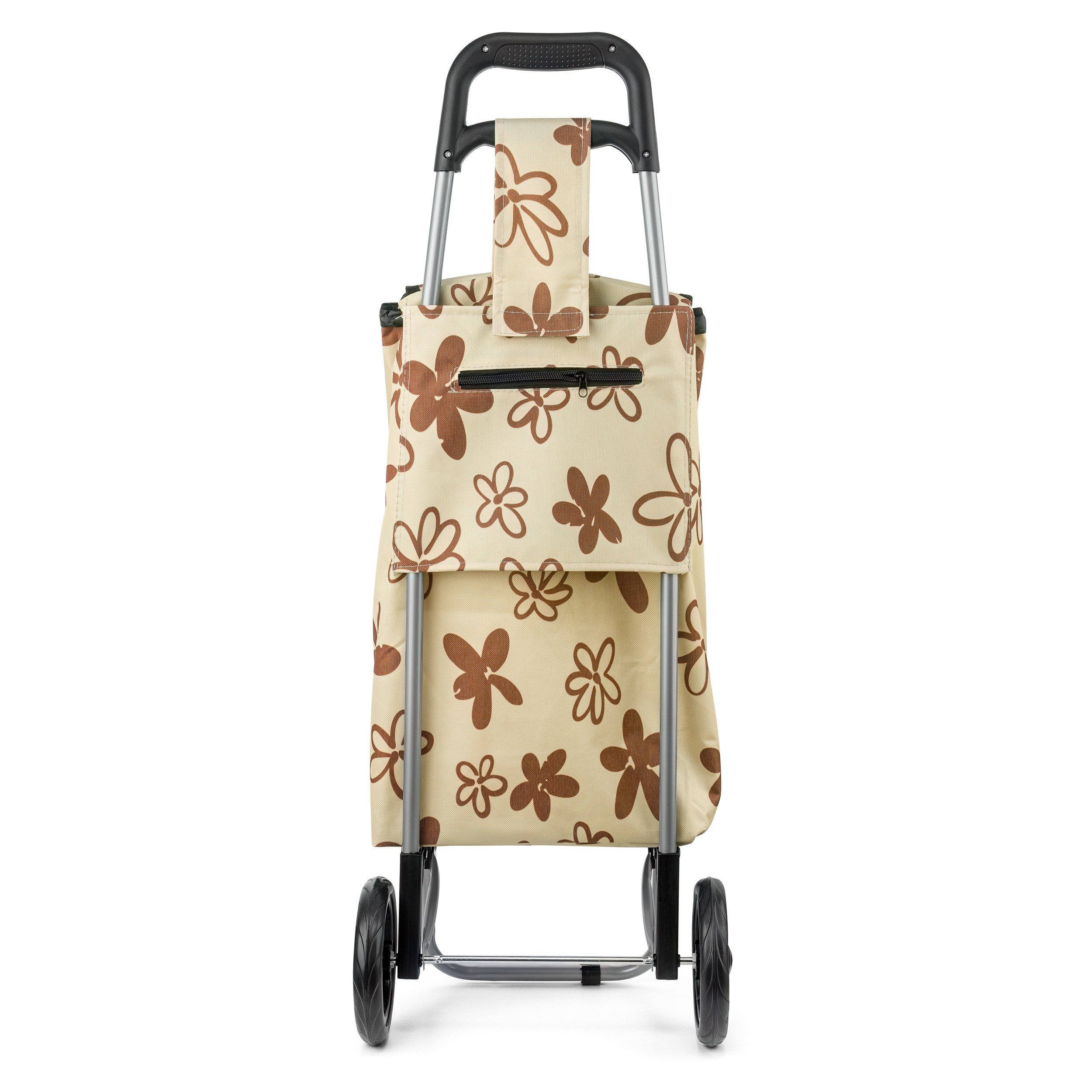 Сумка-тележка с задним карманом