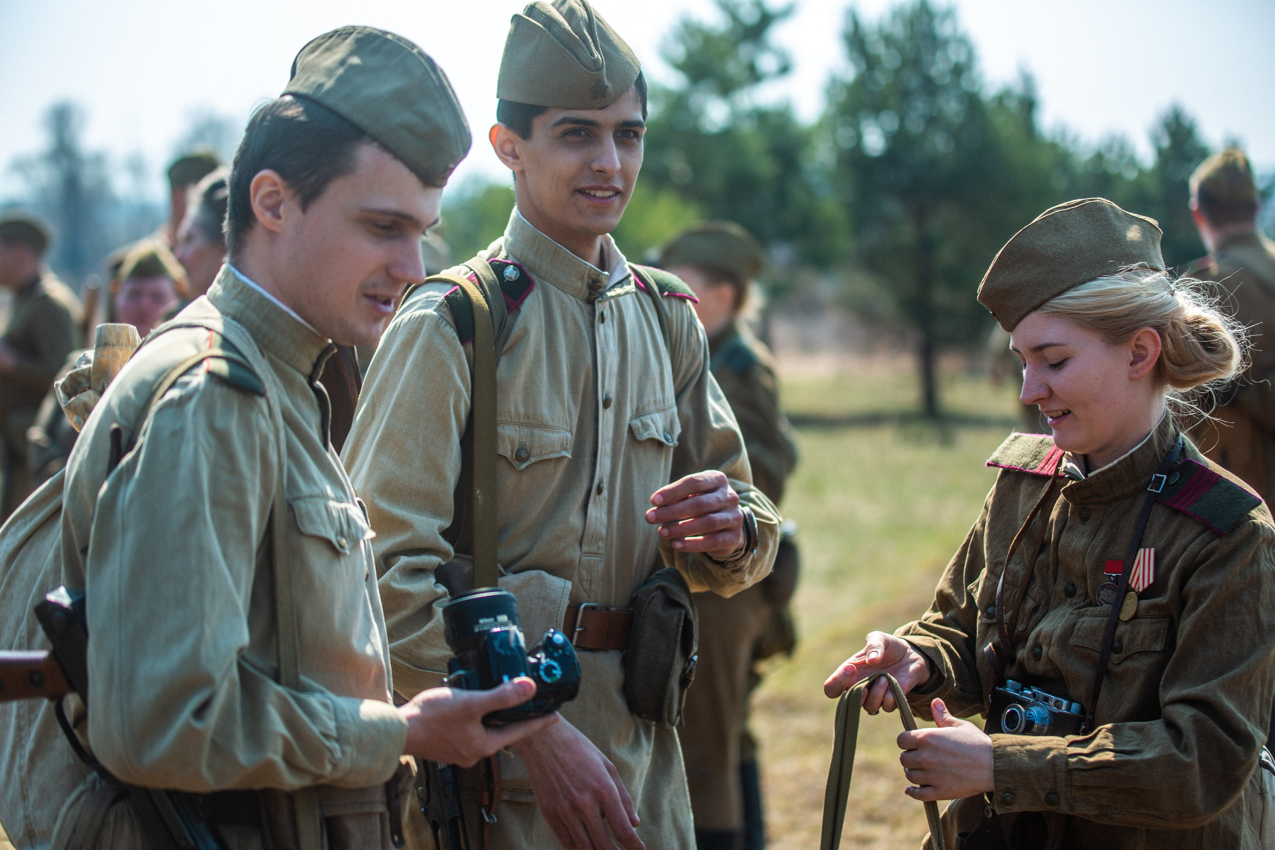 РЕКОНСТРУКЦИЯ БОЯ — ВОВ — БИТВА ЗА ГОРОД. Профессиональный фотограф в Мценске и Орловской области