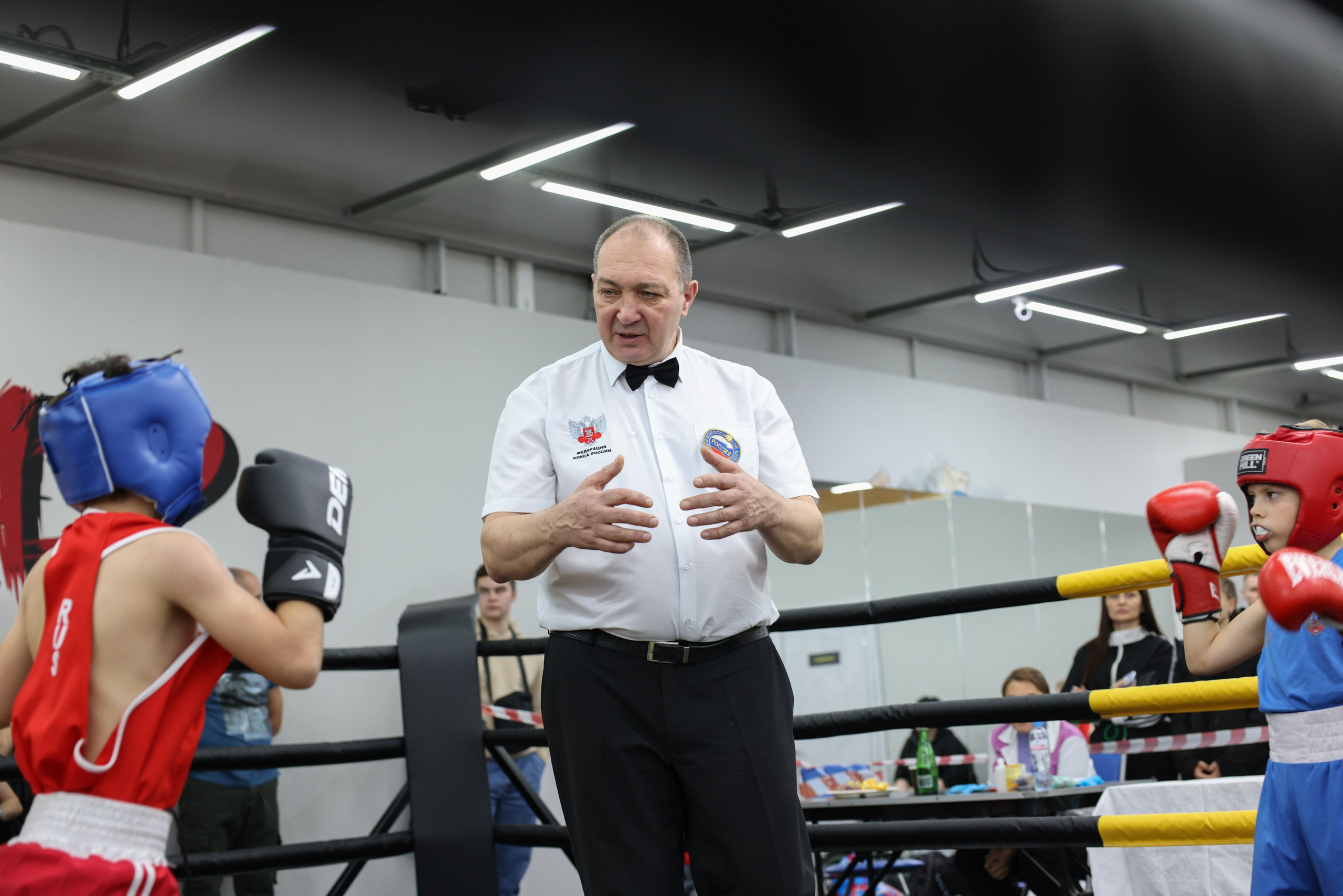 Открытый ринг «кубок ООО «ТЭК НеваСпецТяж». Фотограф Александр Заломаев