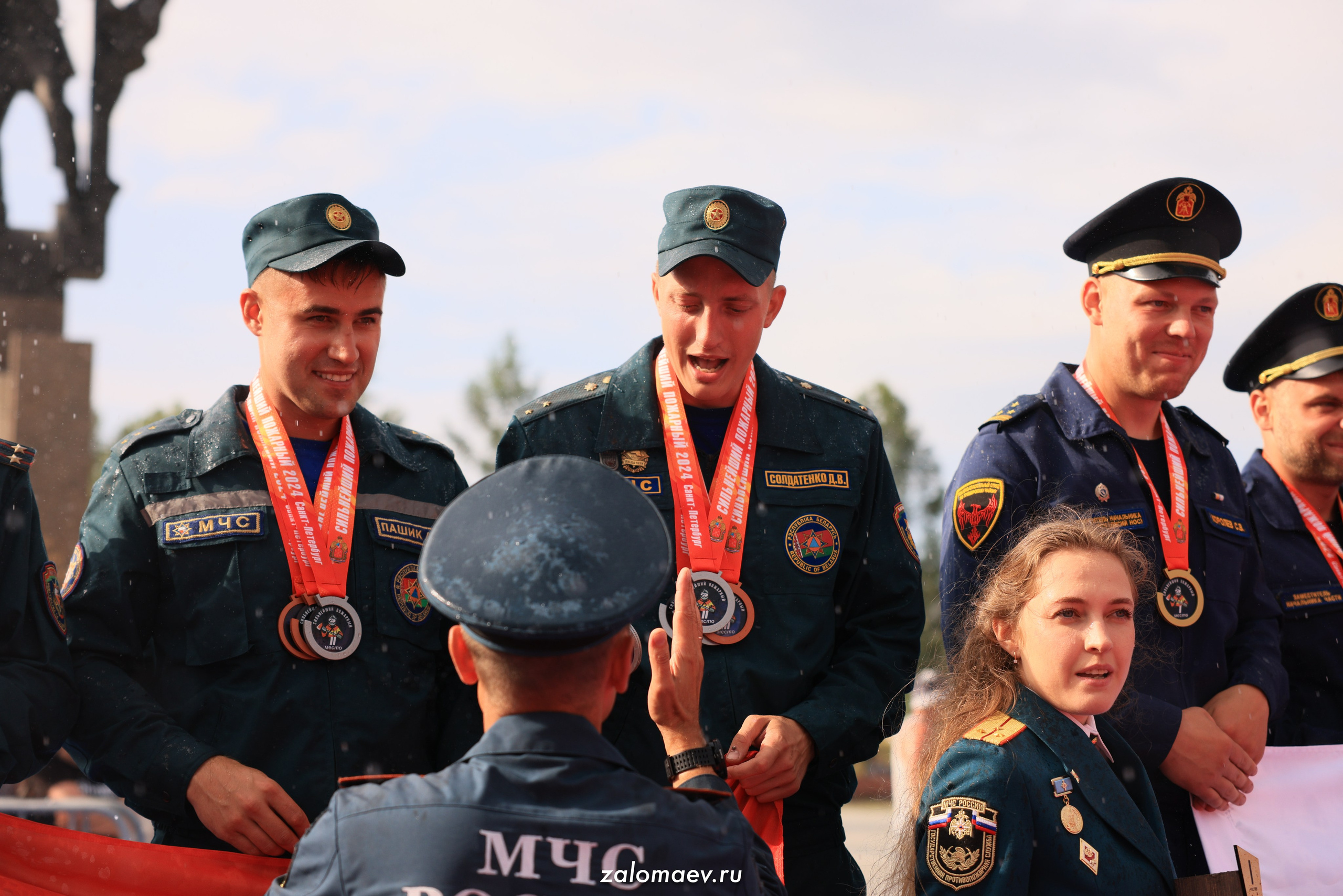 Сильнейший пожарный. Фотограф Александр Заломаев