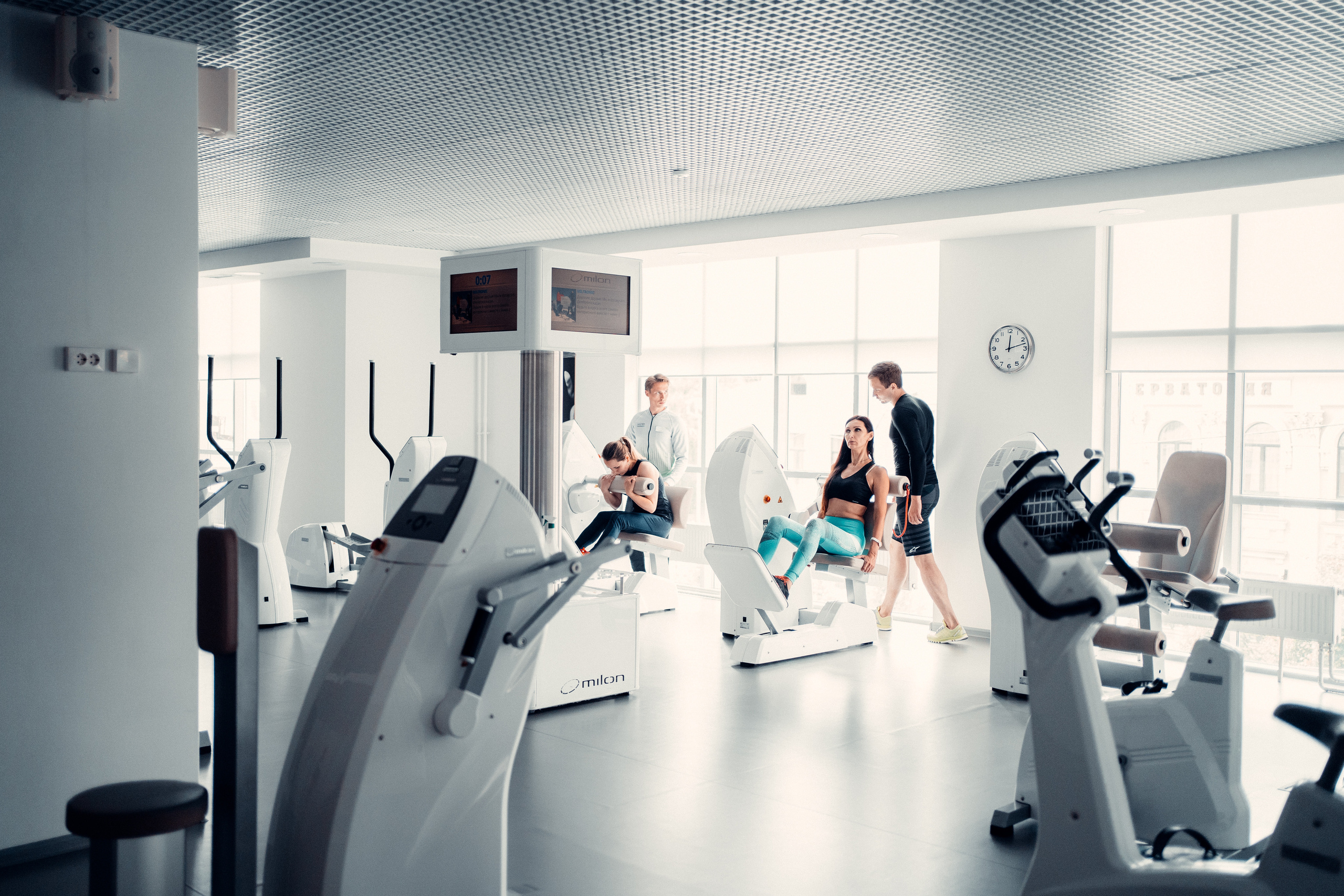 Interior photoshoot of fitness clubs in Kazan — Anton Avanzato