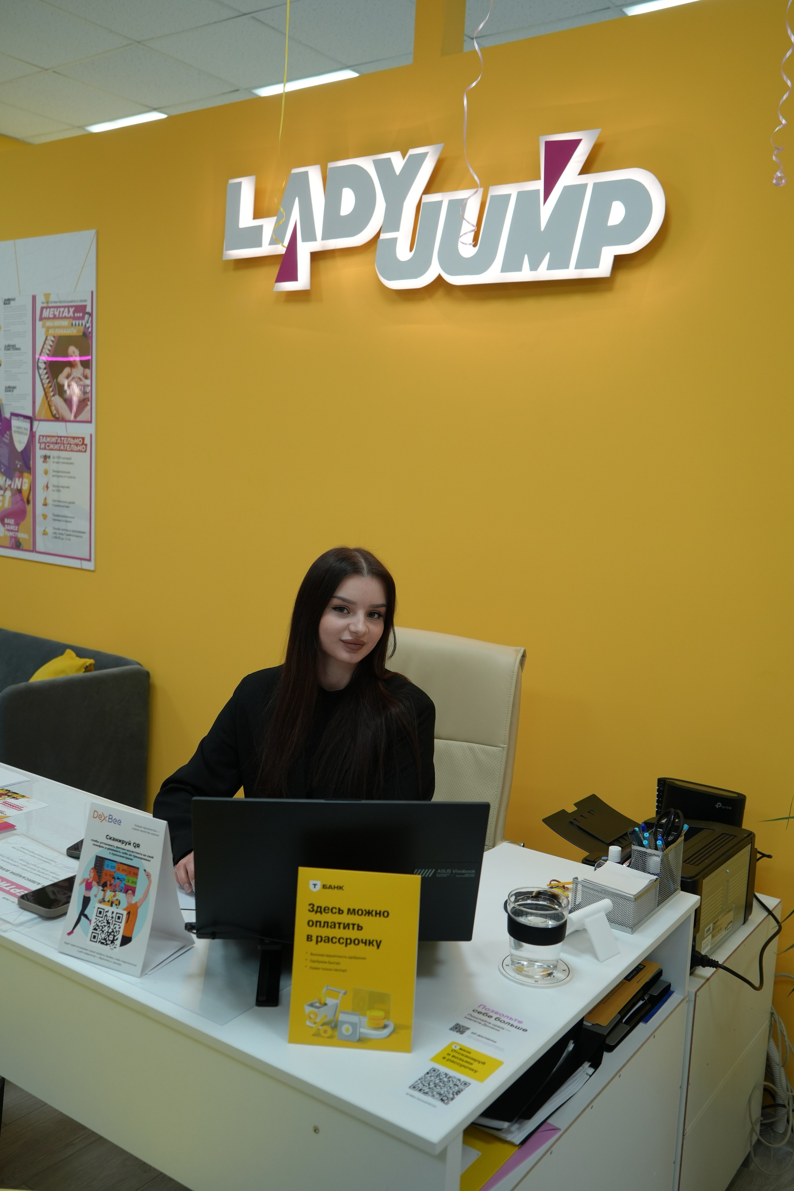 Открытие батутного центра «Lady Jump». Видеограф и Фотограф в Москве