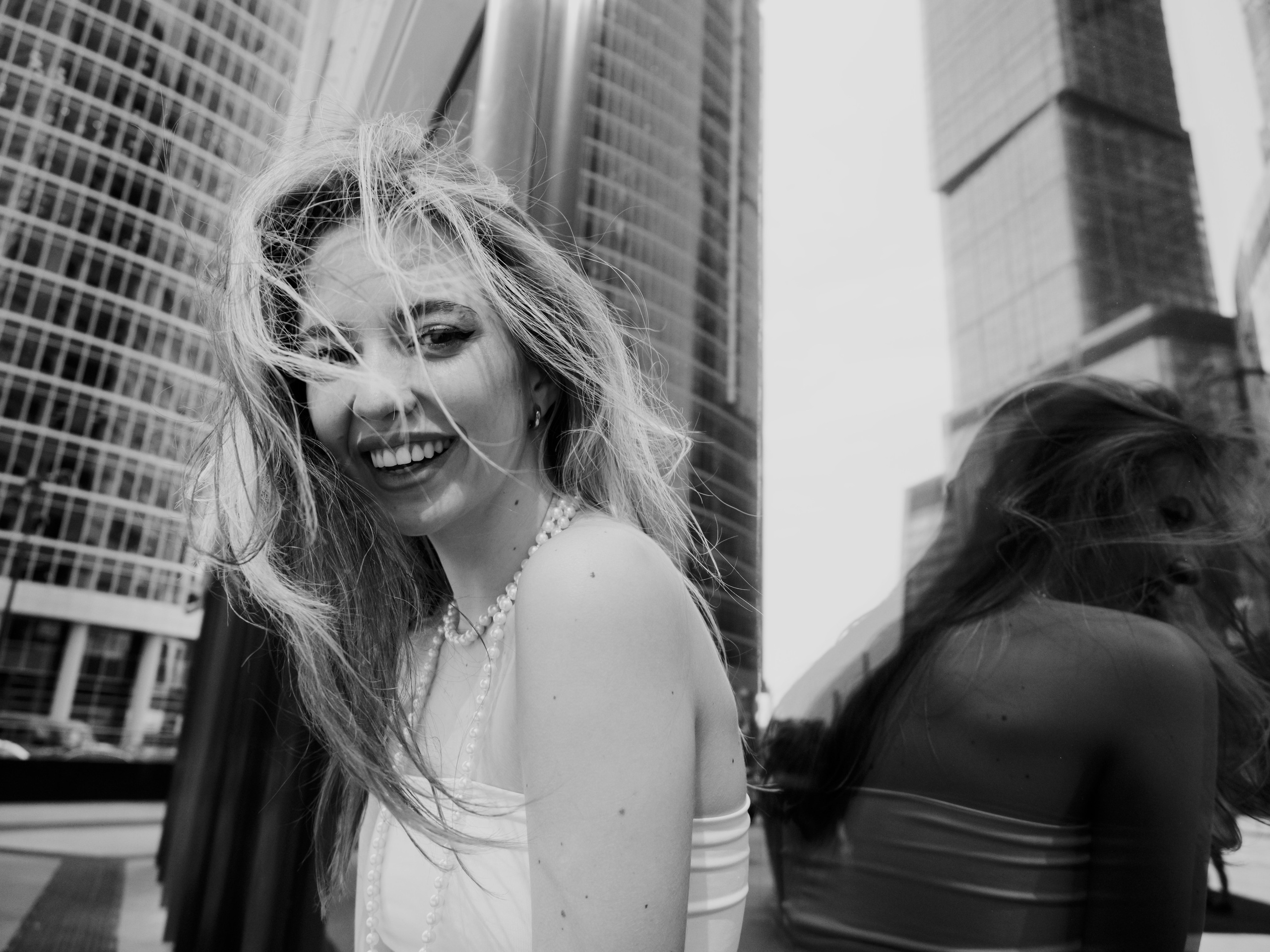 Женский портрет в ч/б