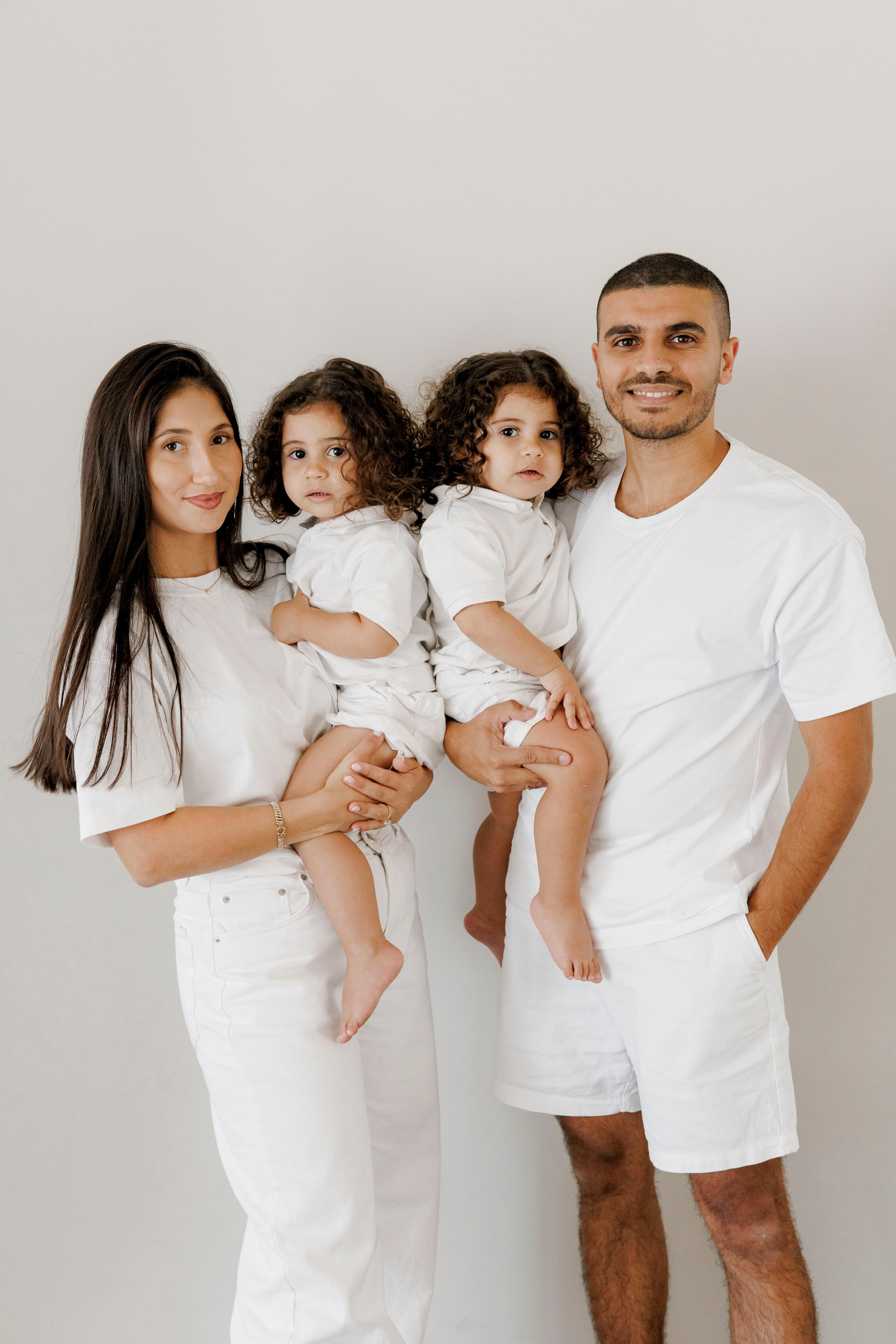Family photoshoot inside the studio in Hadera. Wedding and family photographer
