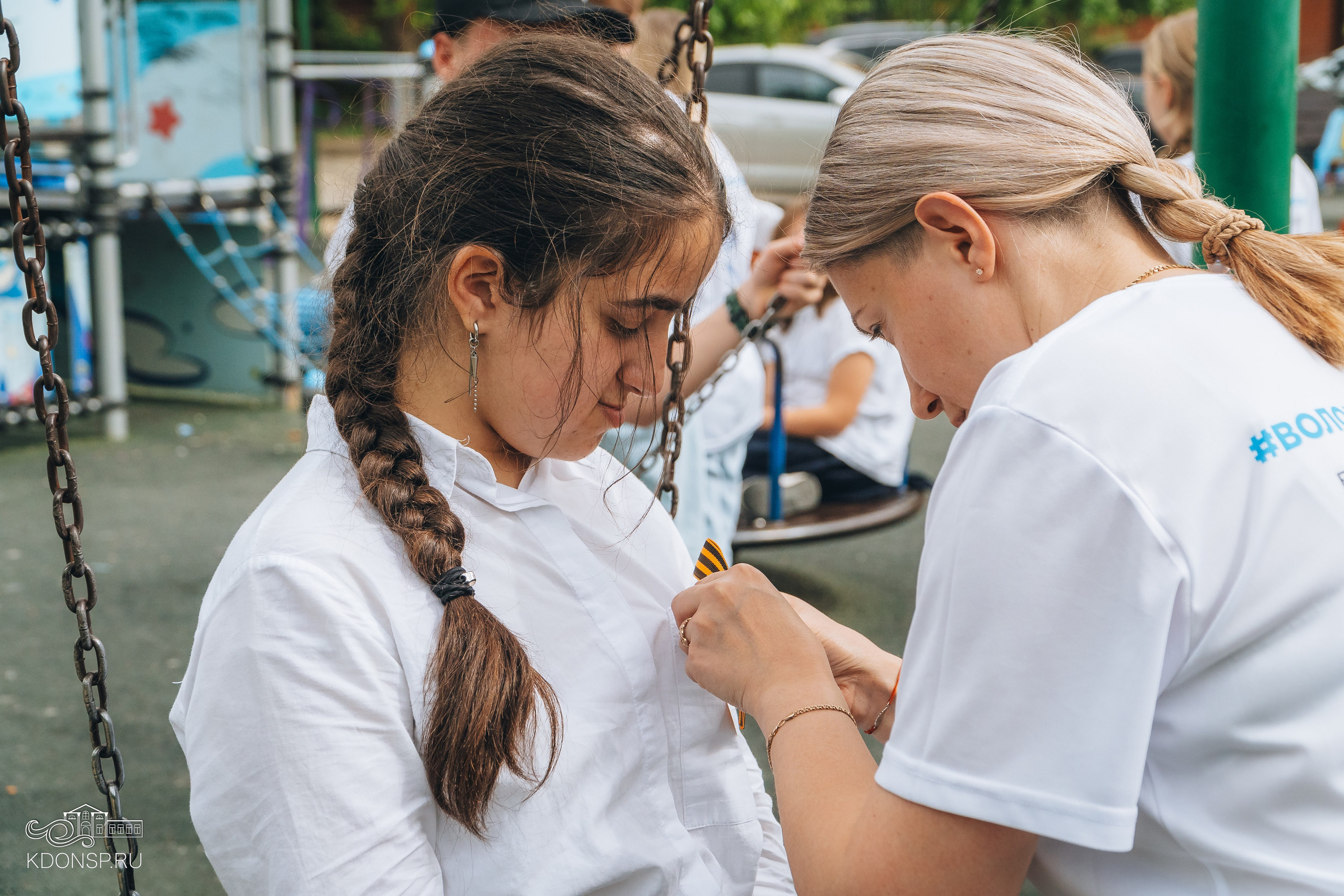 «Георгиевская ленточка — символ Победы». Новотитаровский Дом культуры