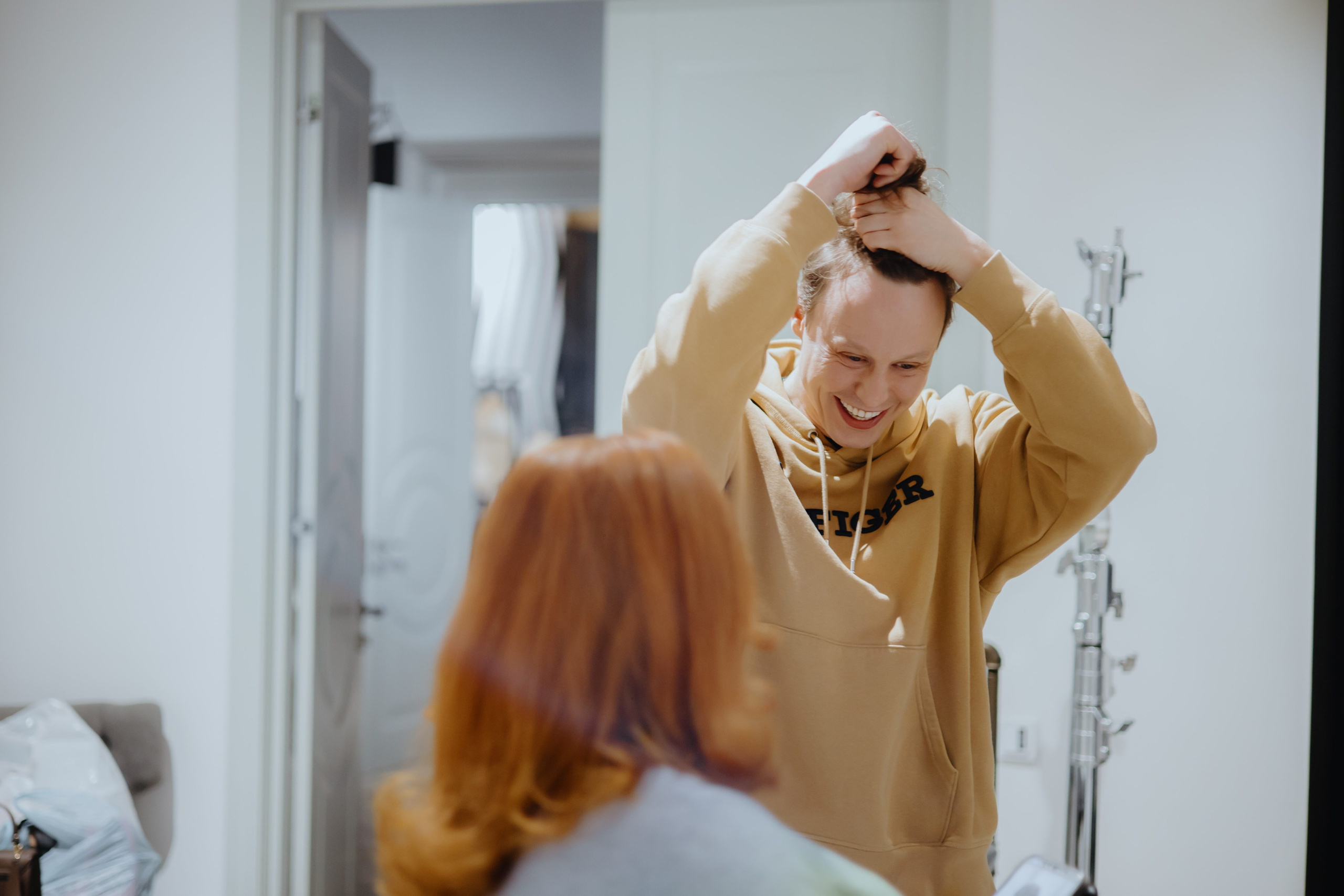 Backstage для журнала «Караван историй» с Юлией Куварзиной. Фотограф в Москве и Санкт-Петербурге Дарина