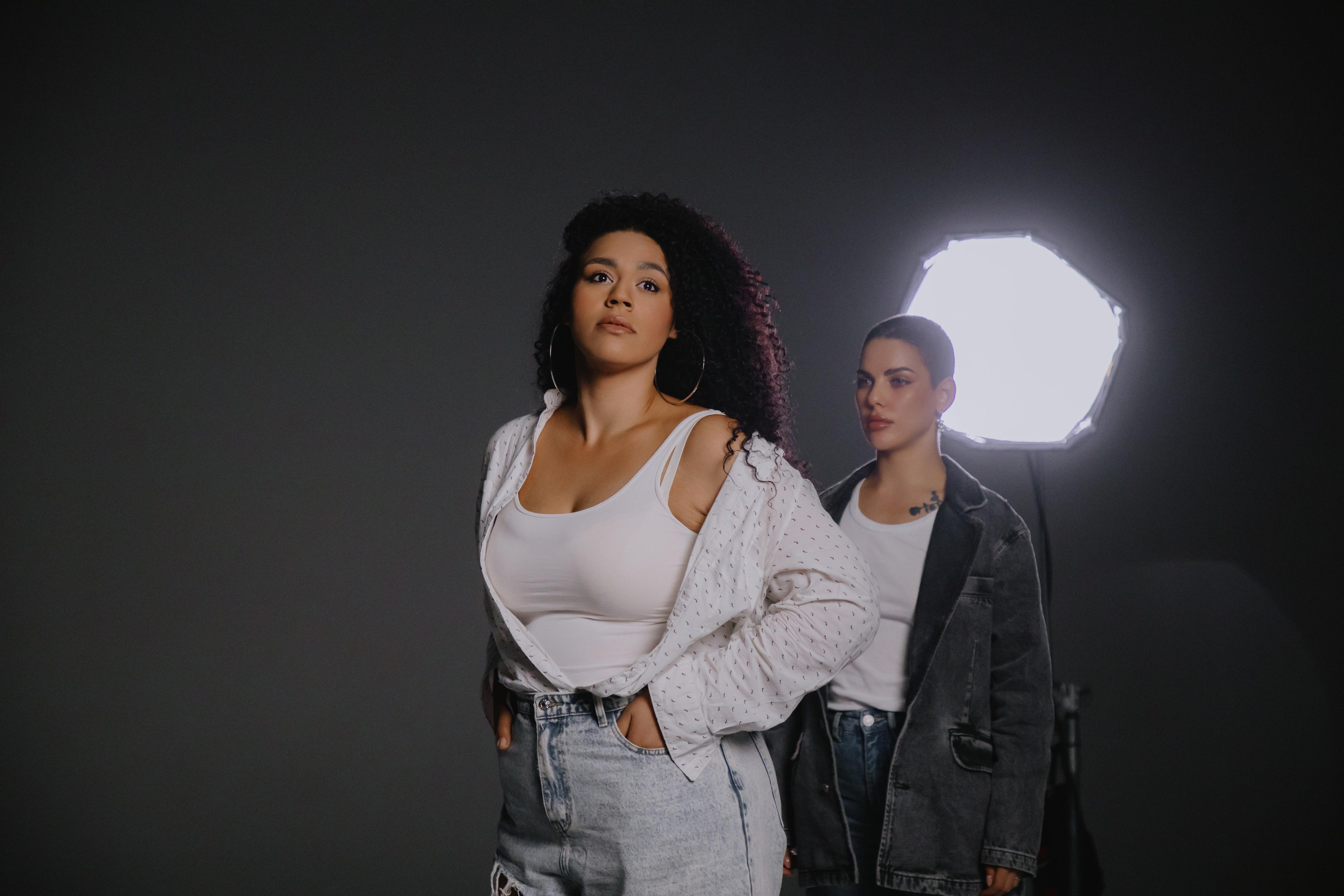 Съемка клипа Юлианны Карауловой и Бьянки. Фотограф в Москве и Санкт-Петербурге Дарина