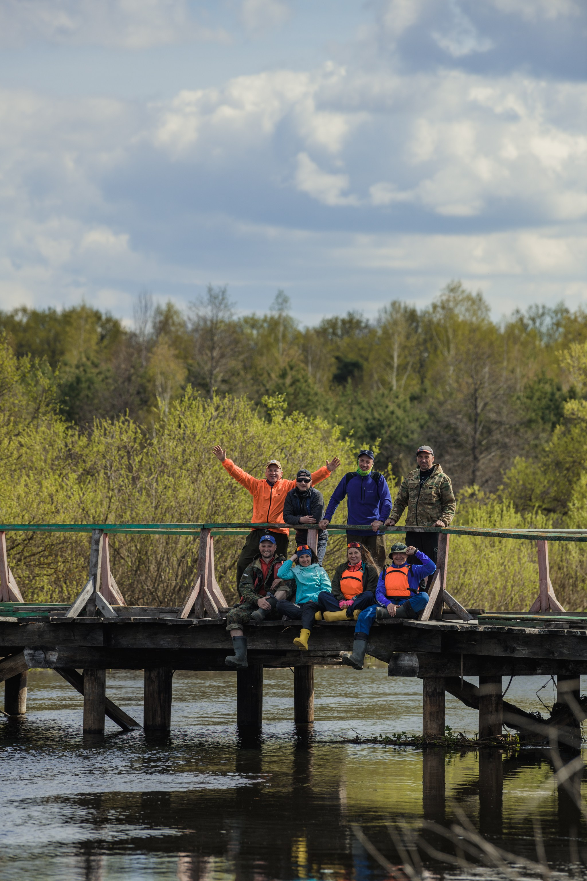 Водный поход 1-й кс по реке Случь. Репортажный фотограф Владимир Беляй