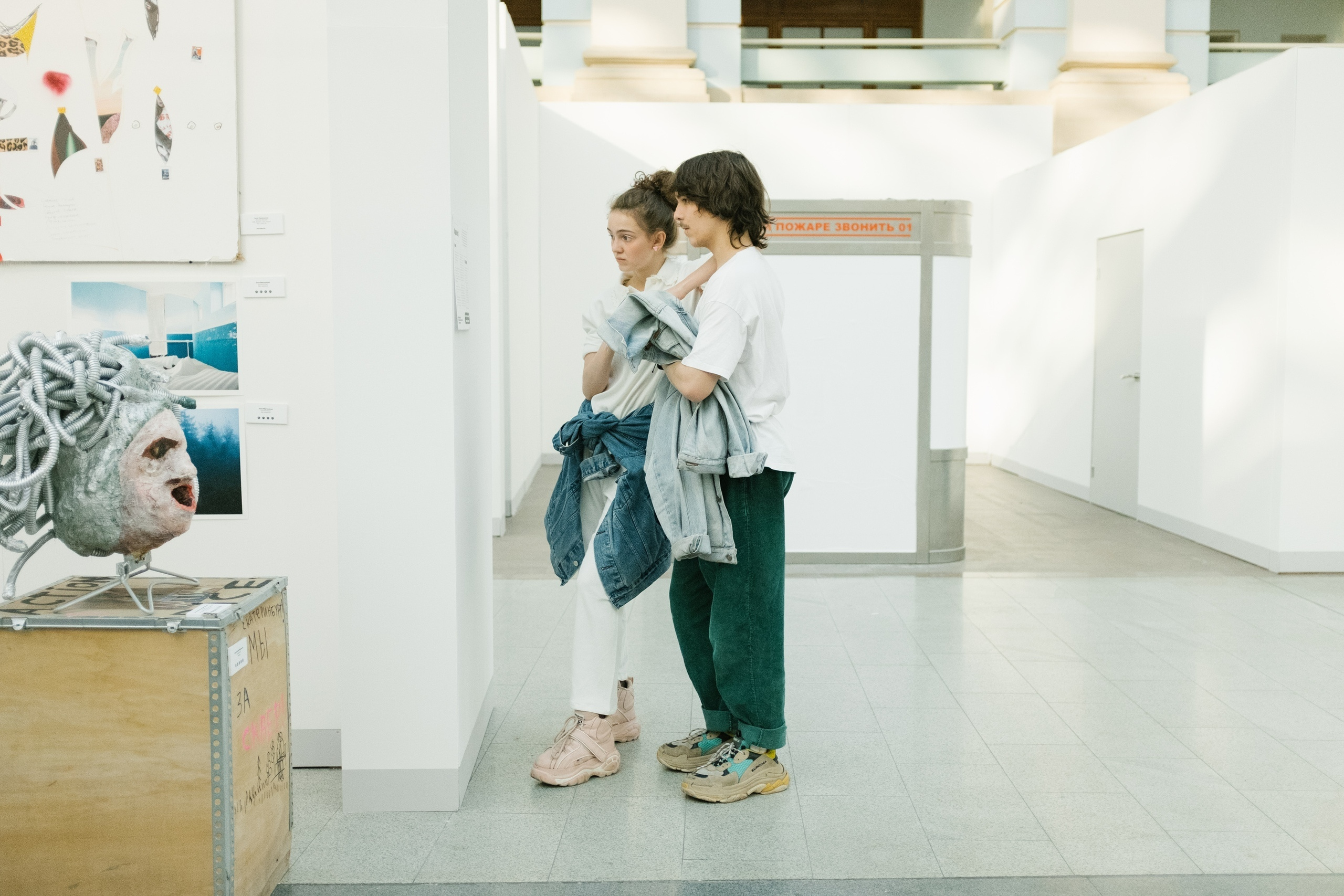 Акцион №11. DA!MOSCOW. Акцион Кости - это игра на произведения искусства