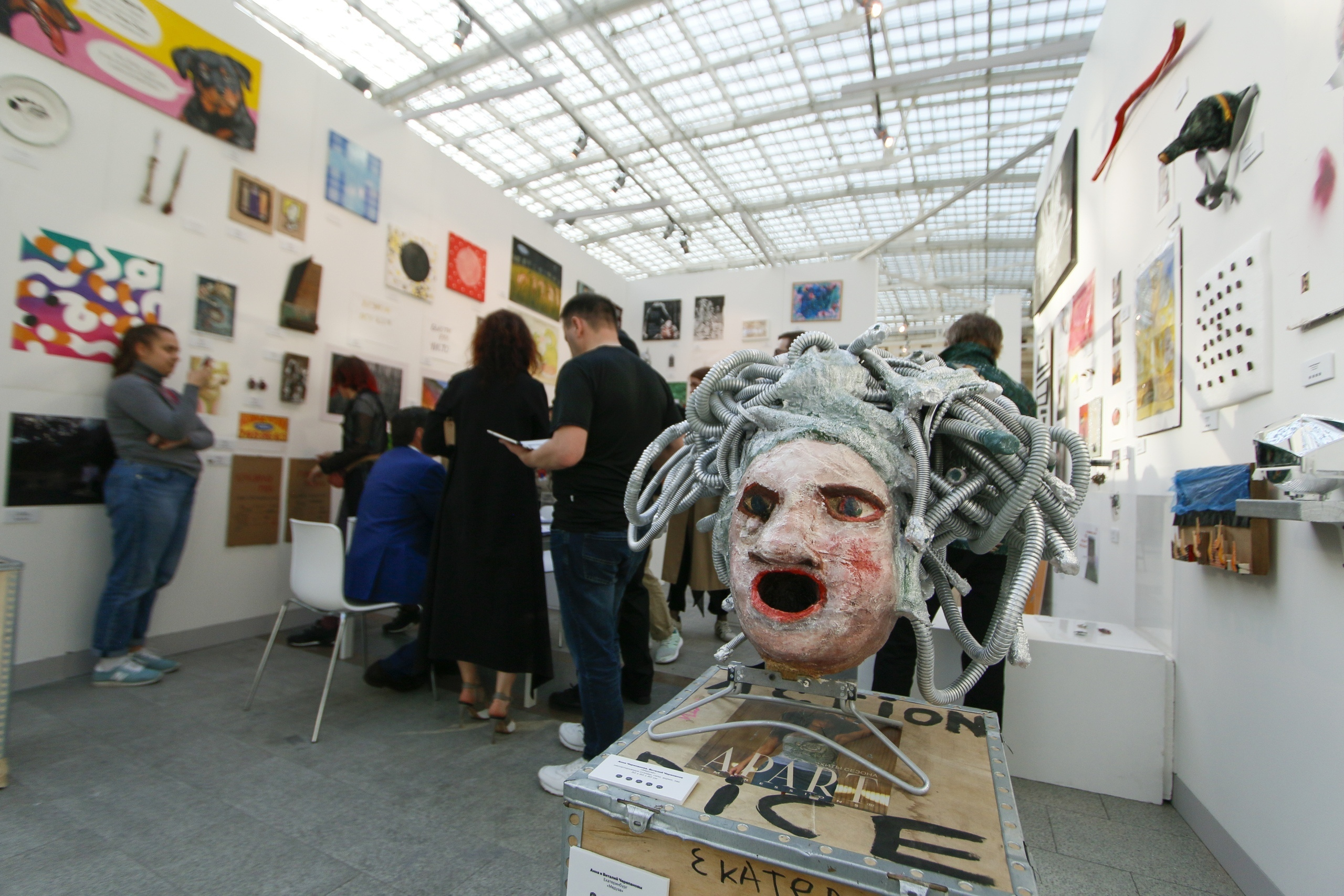 Акцион DA!Moscow. Акцион Кости - это игра на произведения искусства