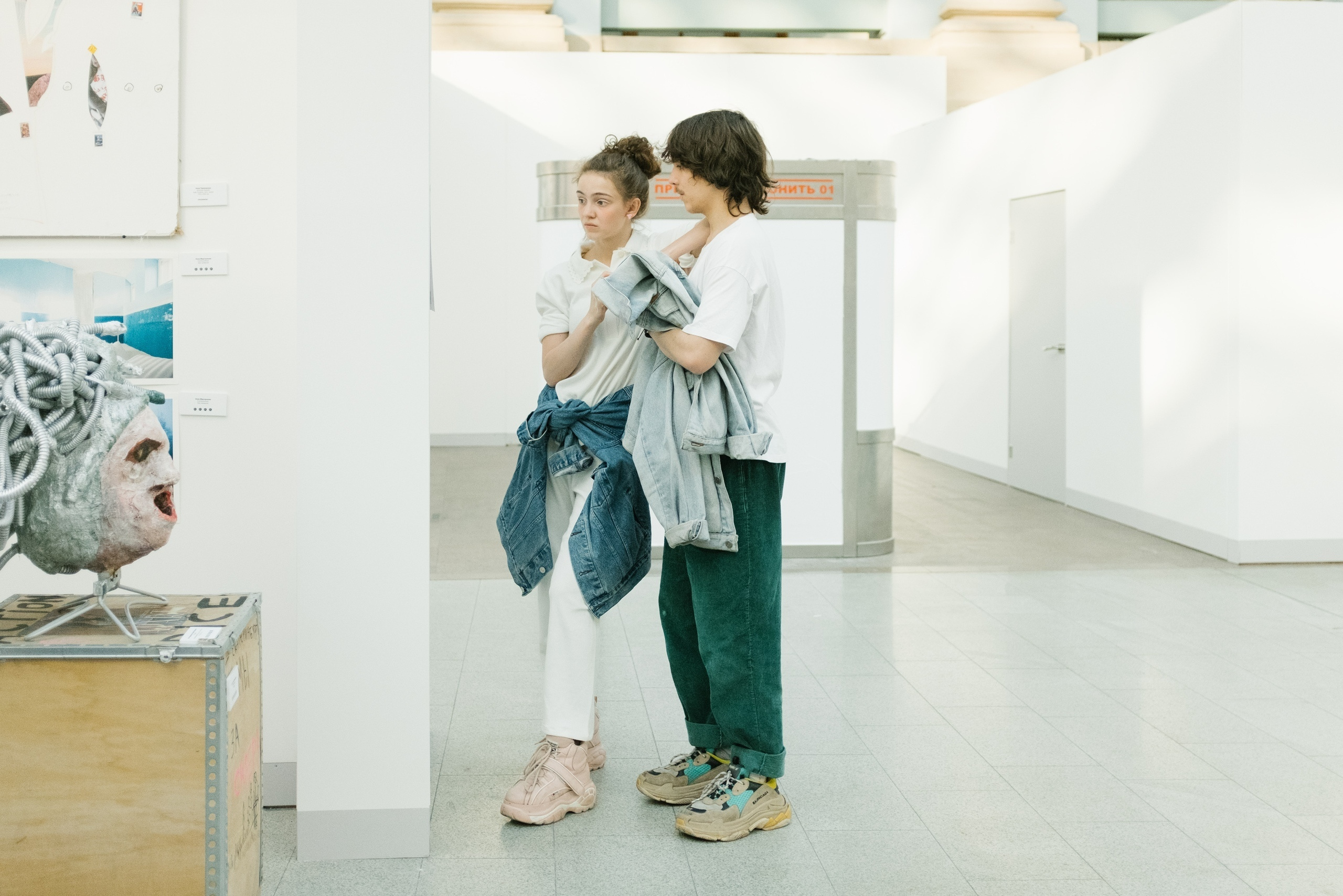 Акцион №11. DA!MOSCOW. Акцион Кости - это игра на произведения искусства