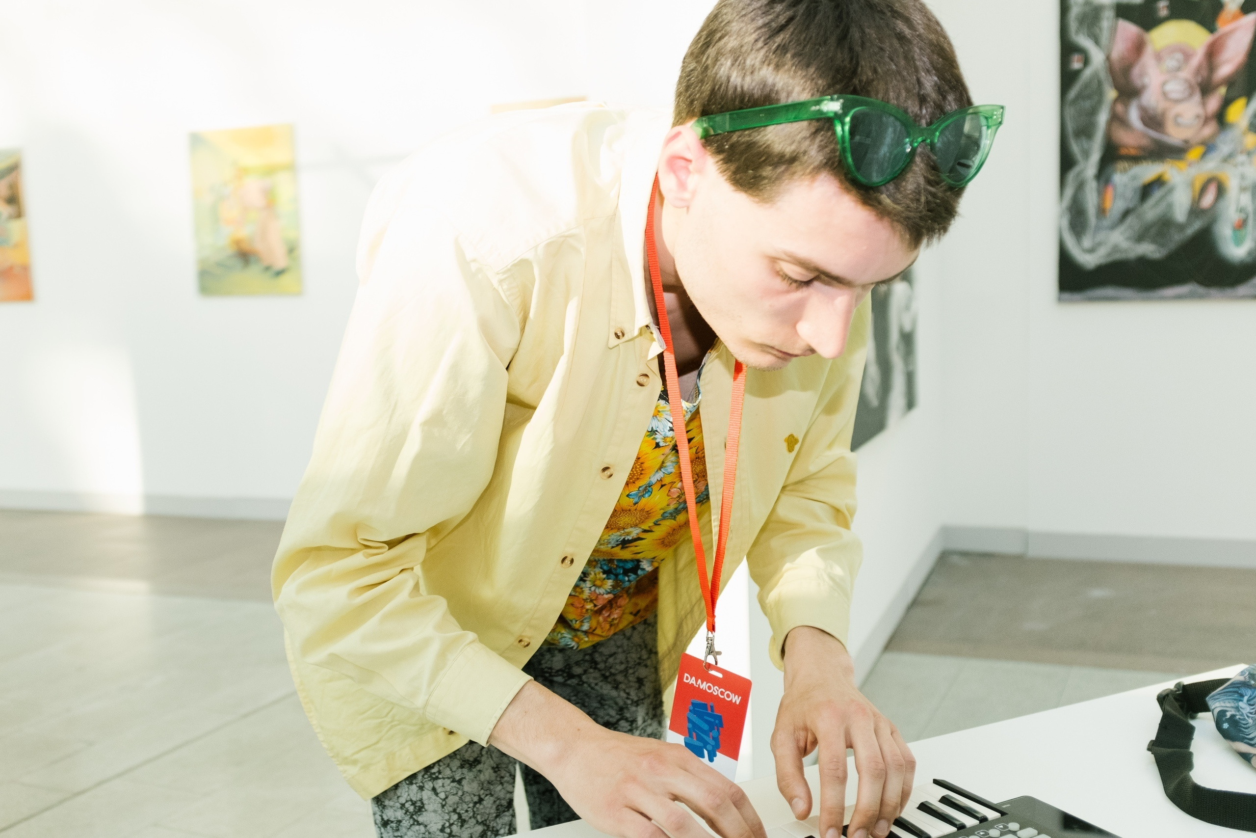 Акцион №11. DA!MOSCOW. Акцион Кости - это игра на произведения искусства