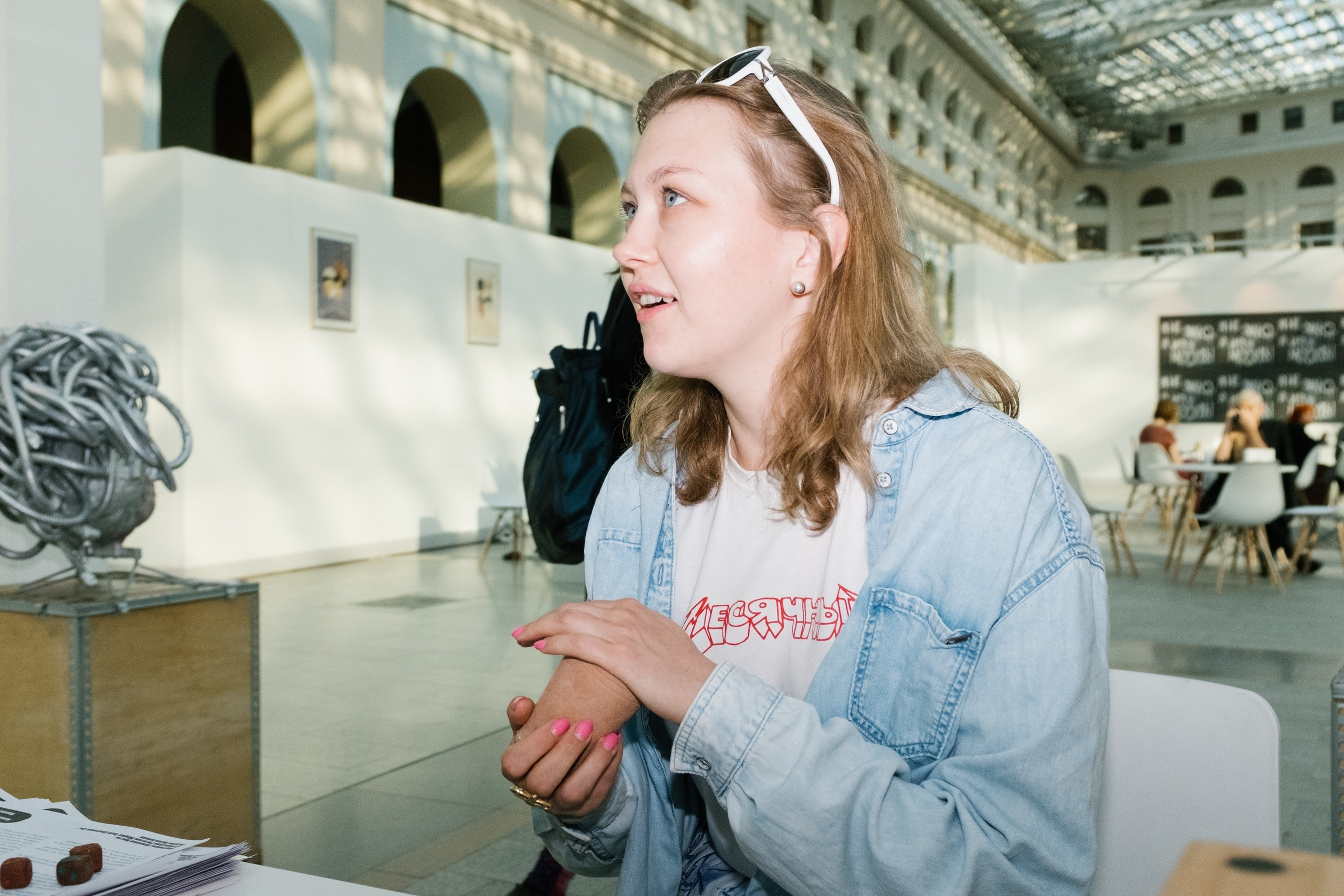 Акцион №11. DA!MOSCOW. Акцион Кости - это игра на произведения искусства