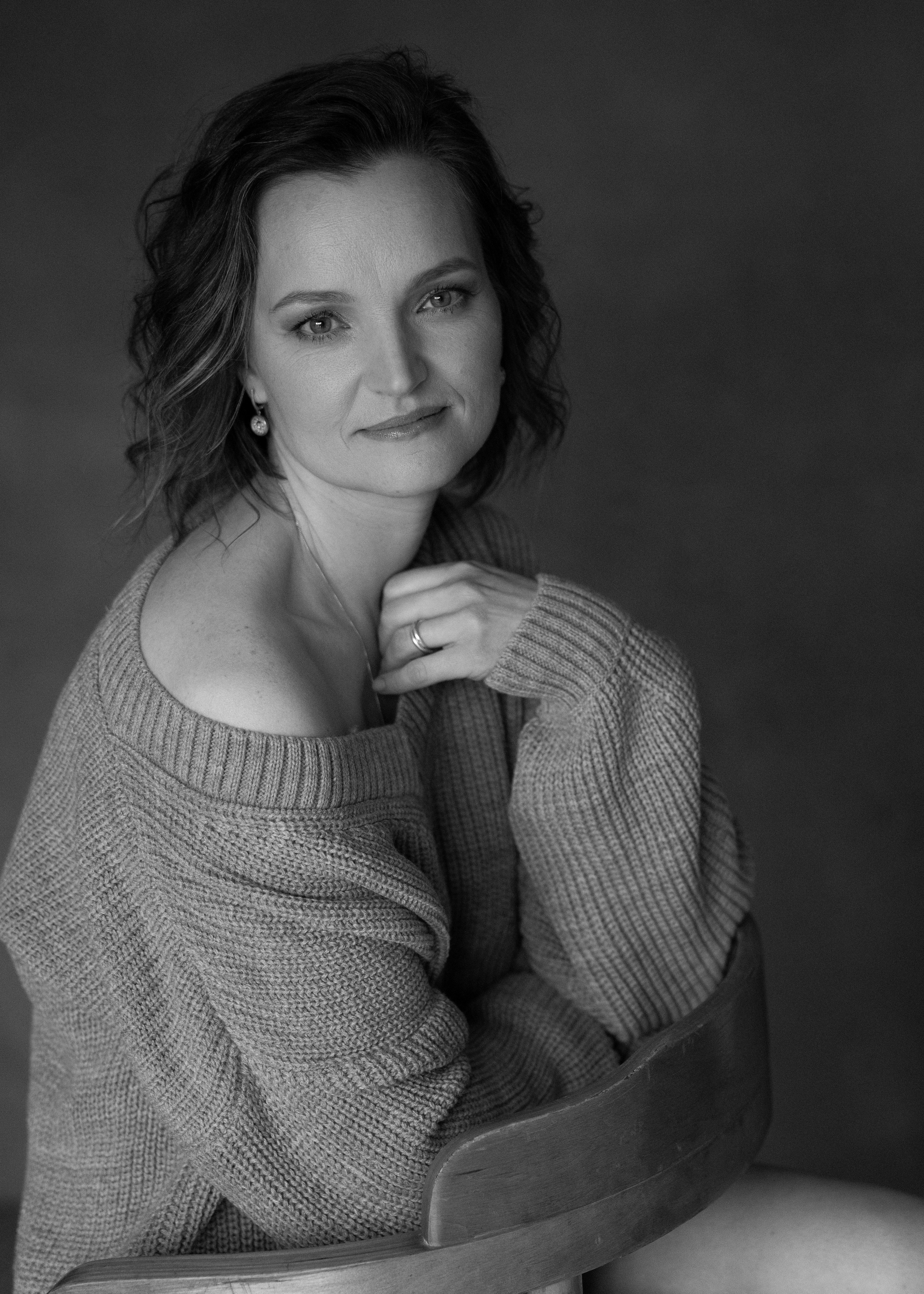 Женская фотосессия для женщины за 40 лет