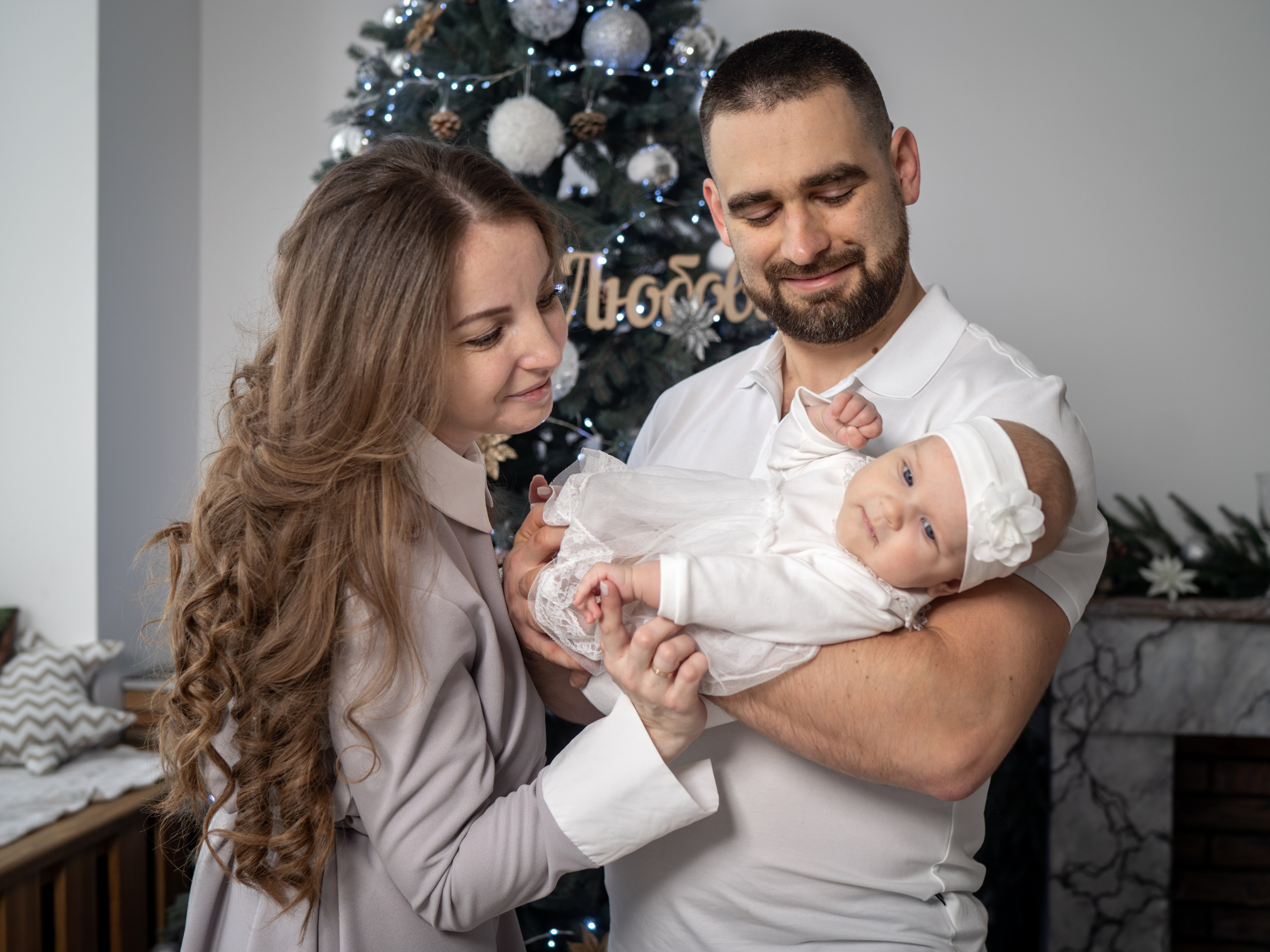 С самоедской лайкой. Фотограф Зинаида Евдокимова