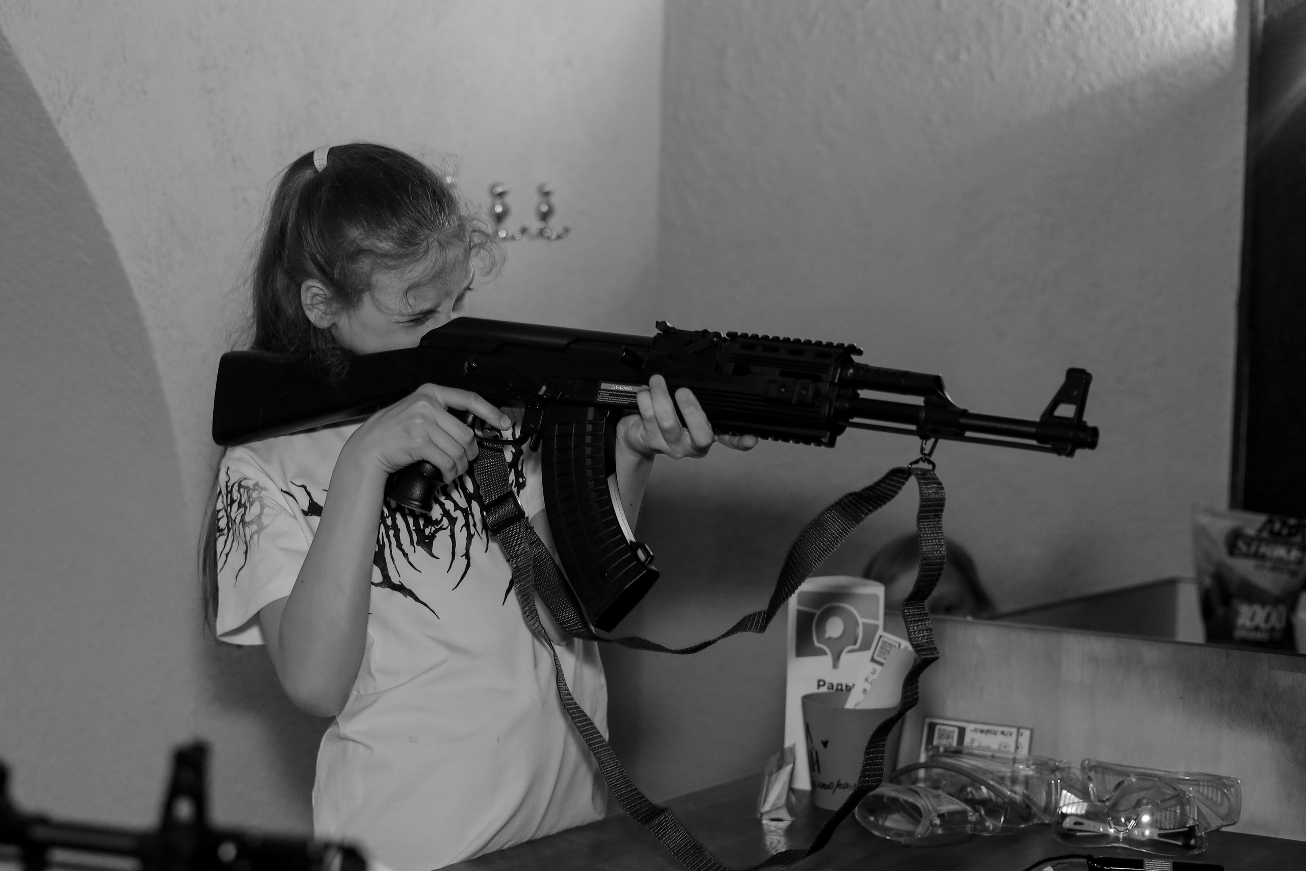 День рождение в стрелковом клубе. Фотограф Надршина Лилия