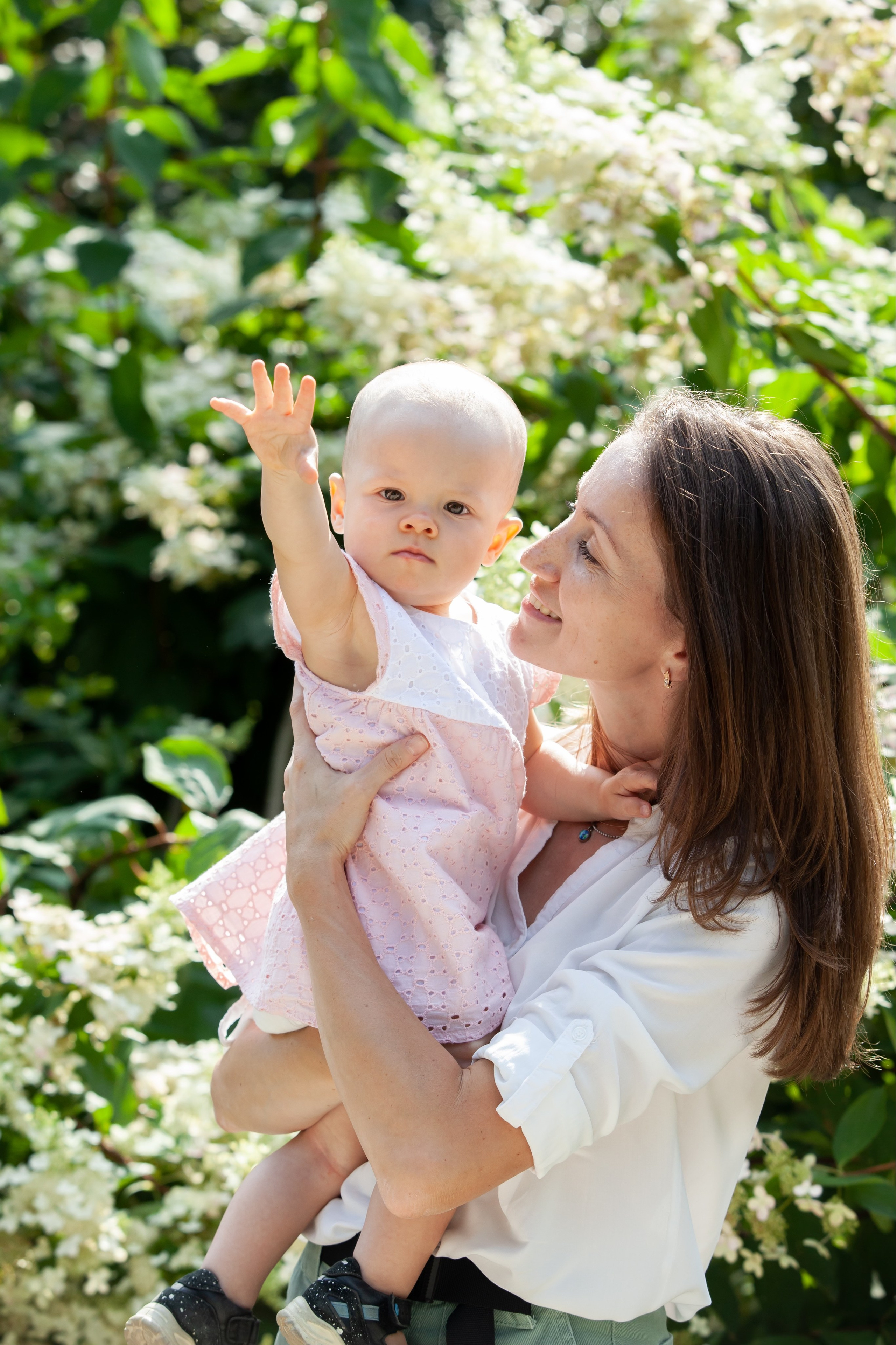 Семейная фотосессия в парке. Фотографы в Москве Светлана Устинова и Сергей Грачев