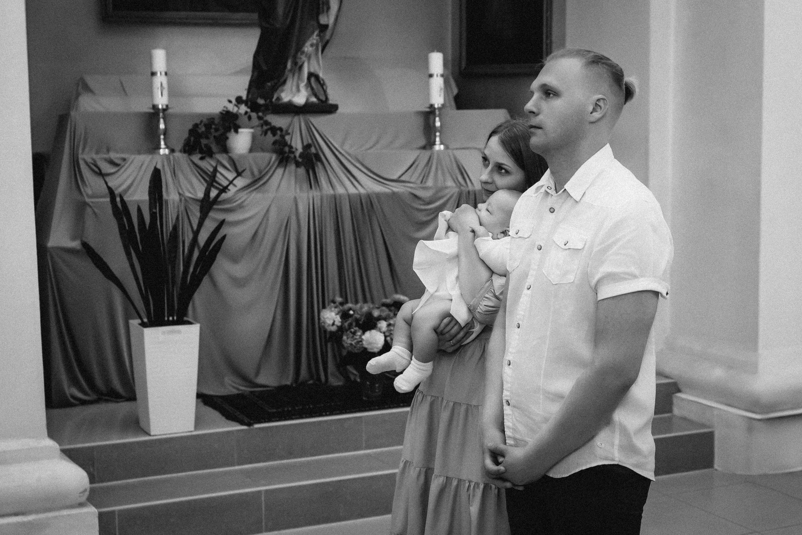 Крещение Адама. Семейный фотограф Минск Усова Ольга