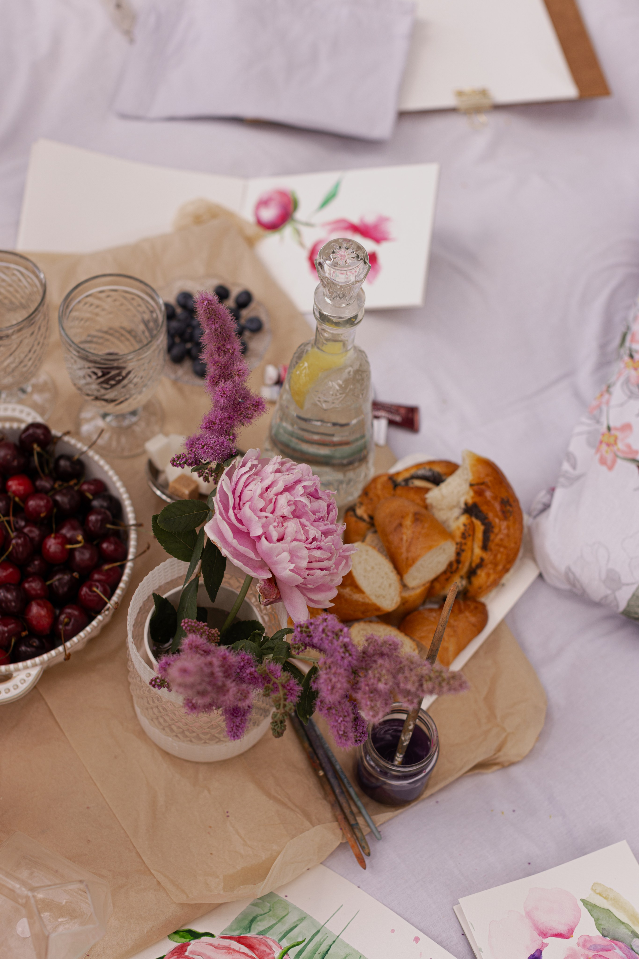 МК Пион (пикник в парке). Анастасия Ракчеева Художник