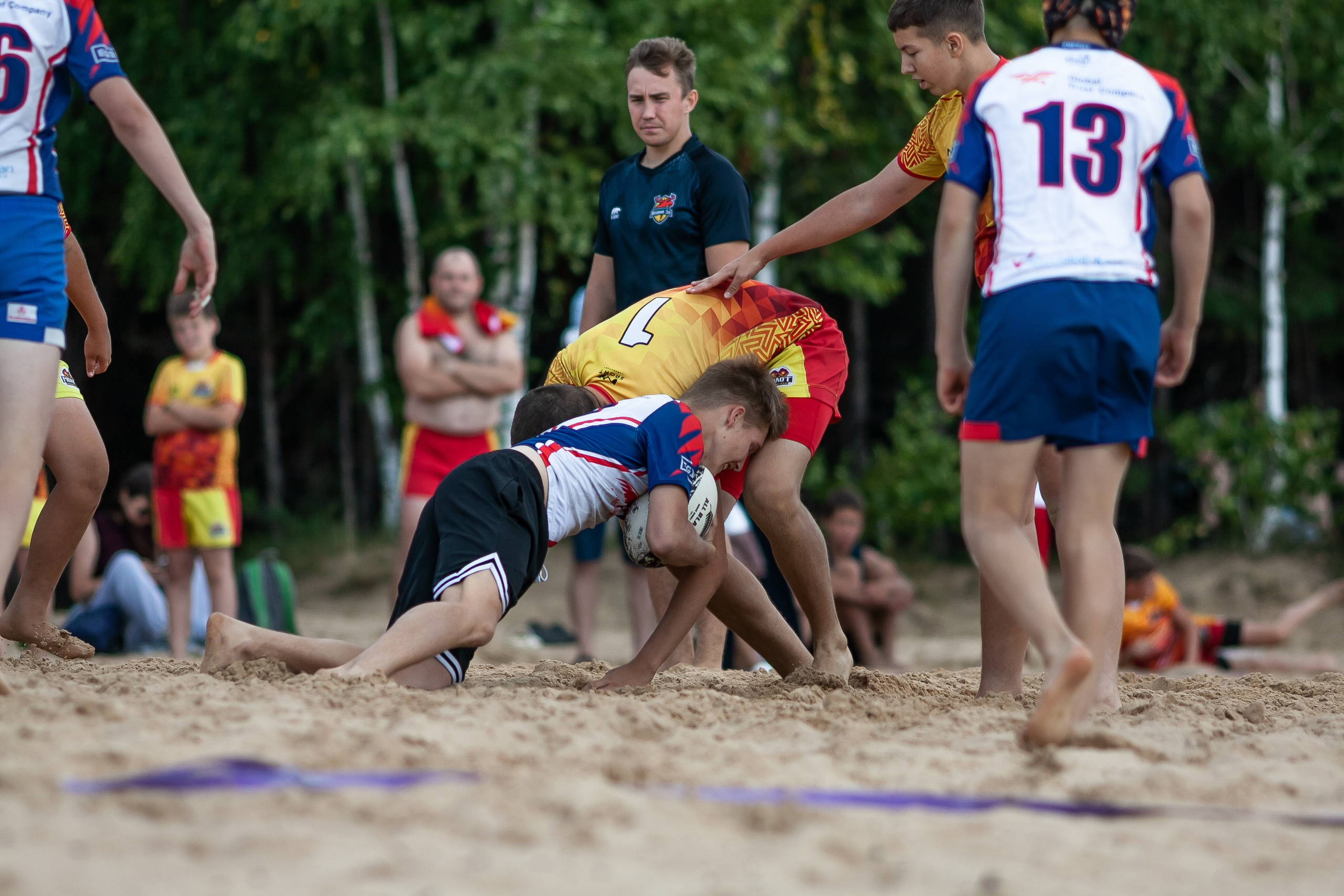 «Кубок «Молота» по пляжному Регби. Фотография