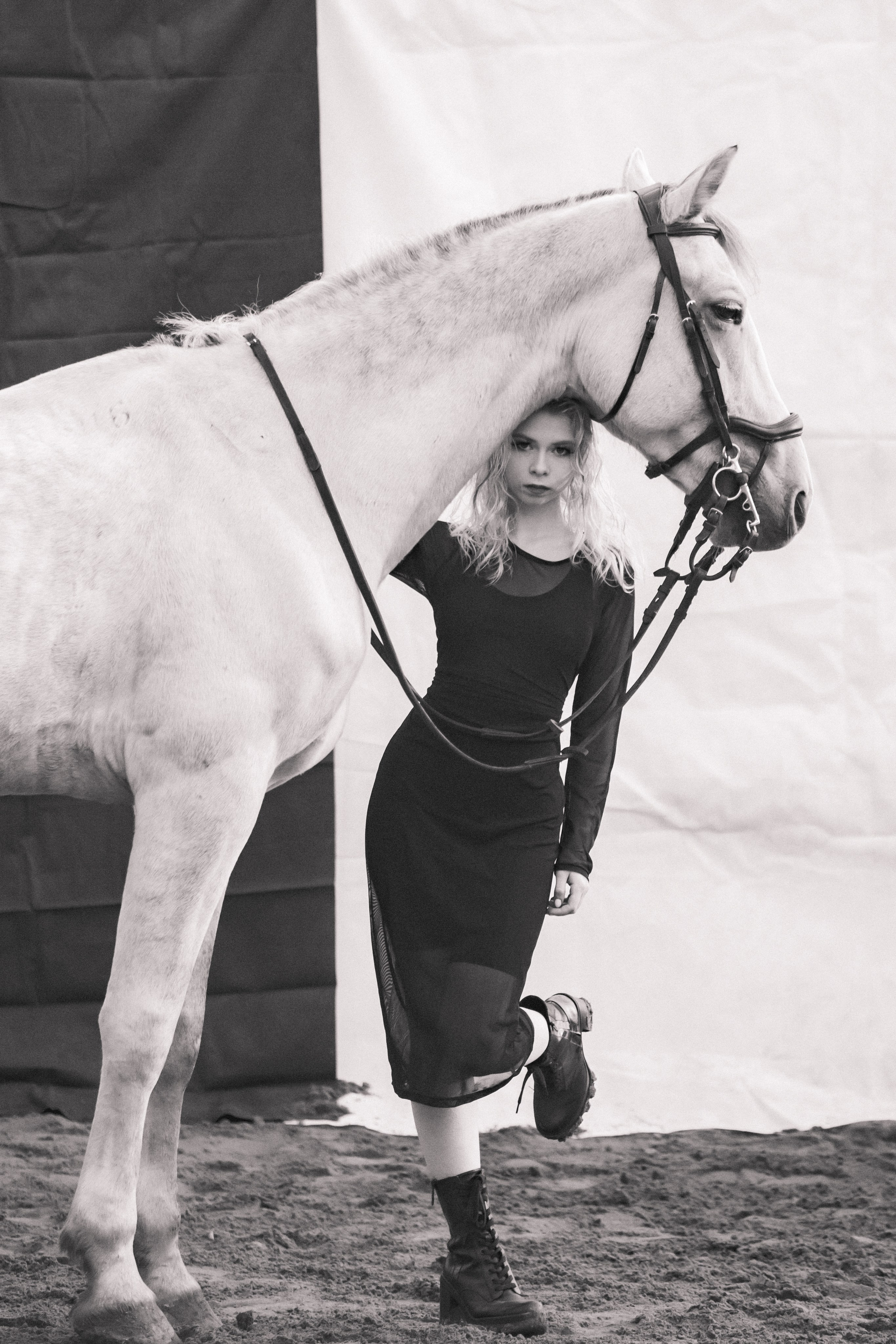 Проект DEFILE. Конный фотограф в Санкт-Петербурге Анна Лебедева