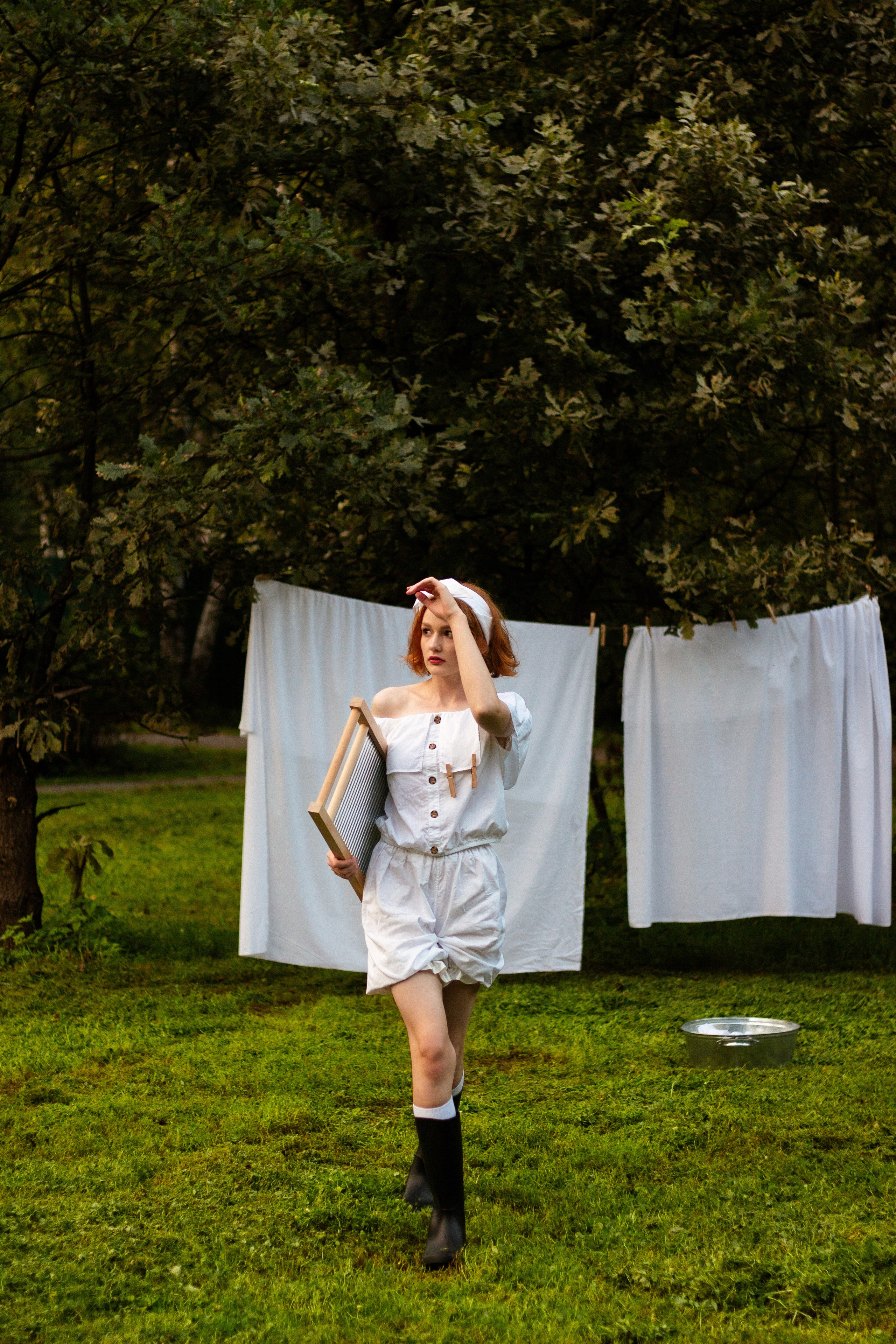 Стирка. Фотограф Новосибирск