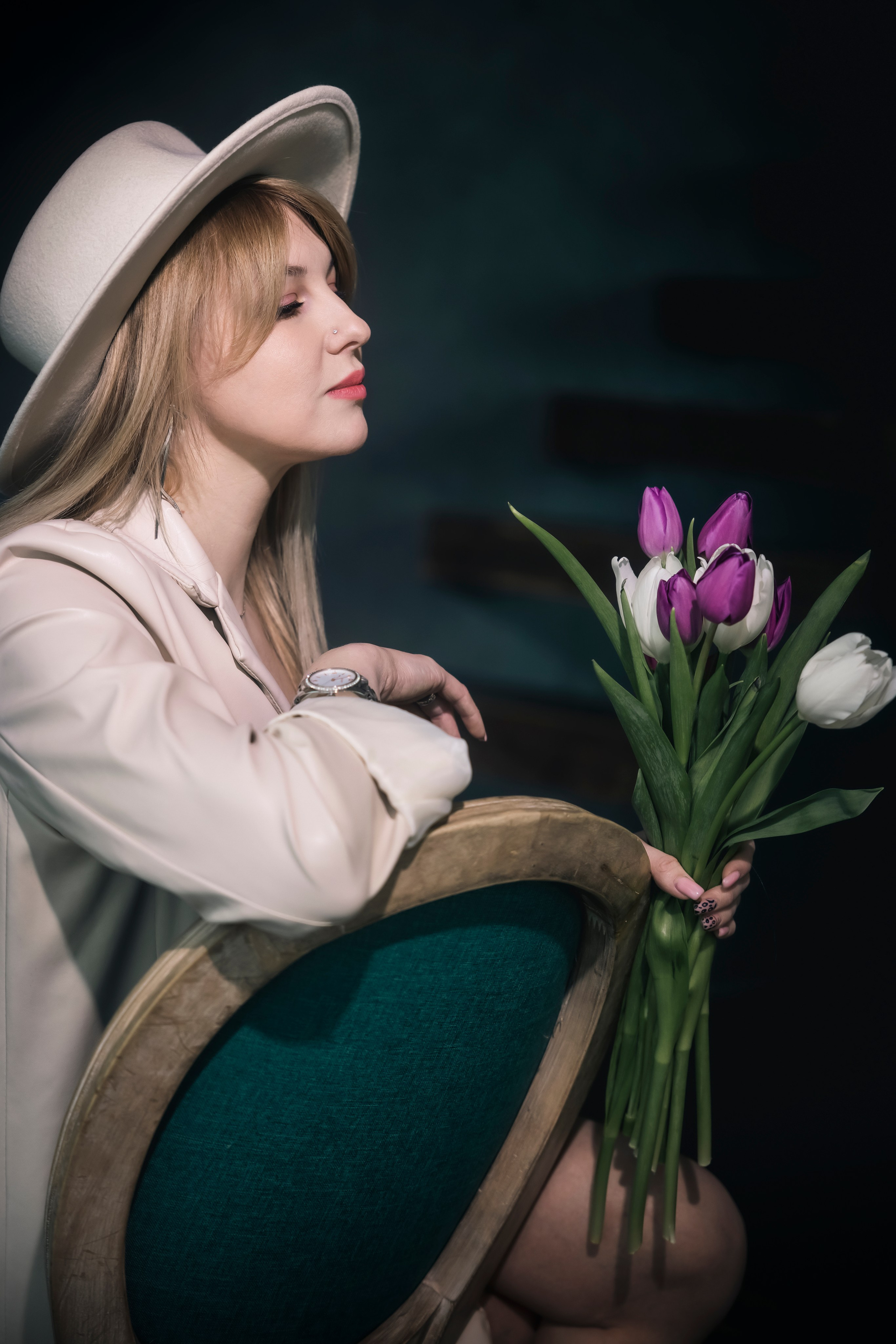 Алевтина, студийная фотосессия на 8 марта, в Туле. Фотограф в Туле — Борисов Николай