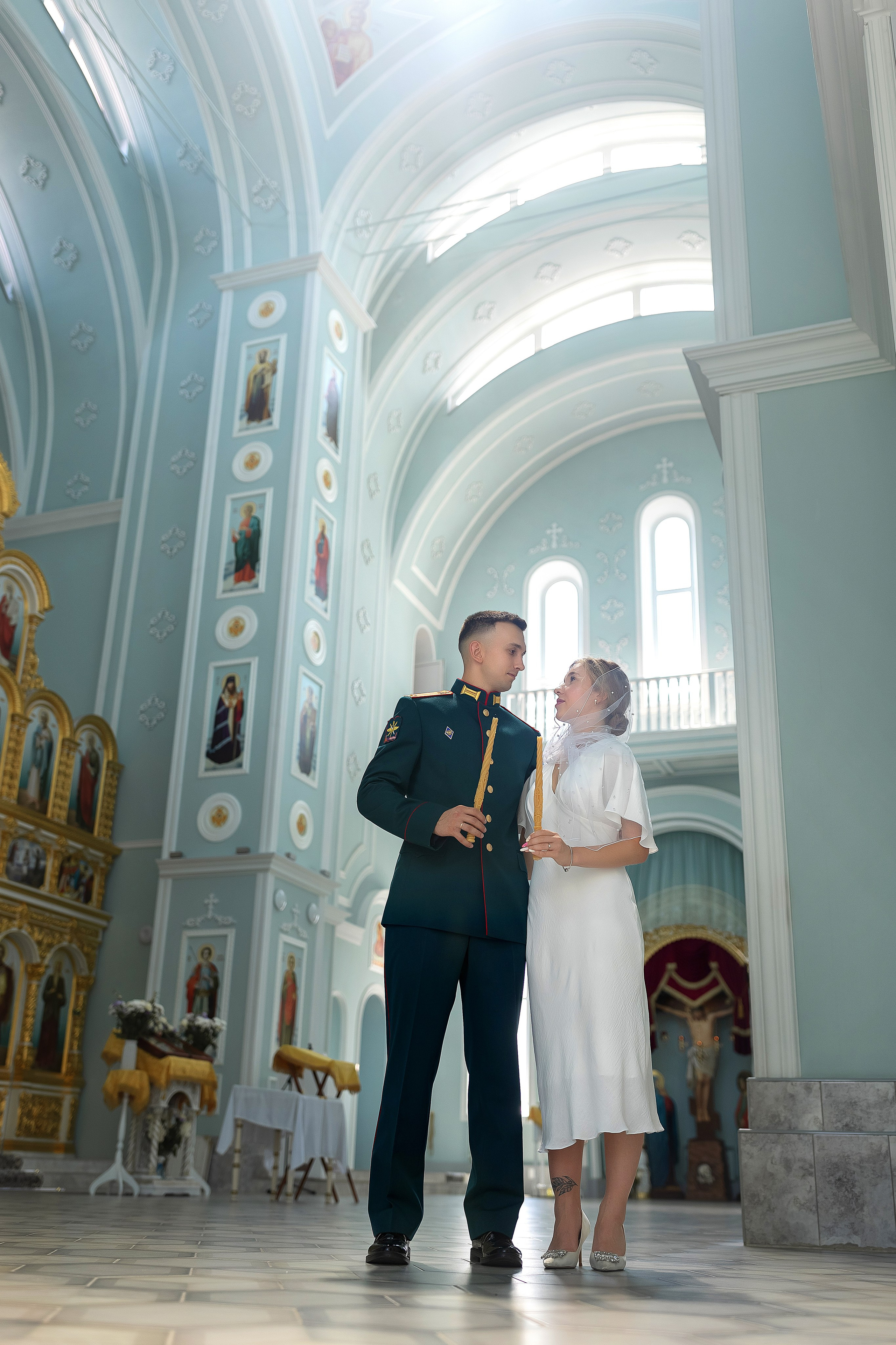 Максим и Виктория Храм Ксении Петербургской. Фотограф на крещение и венчание