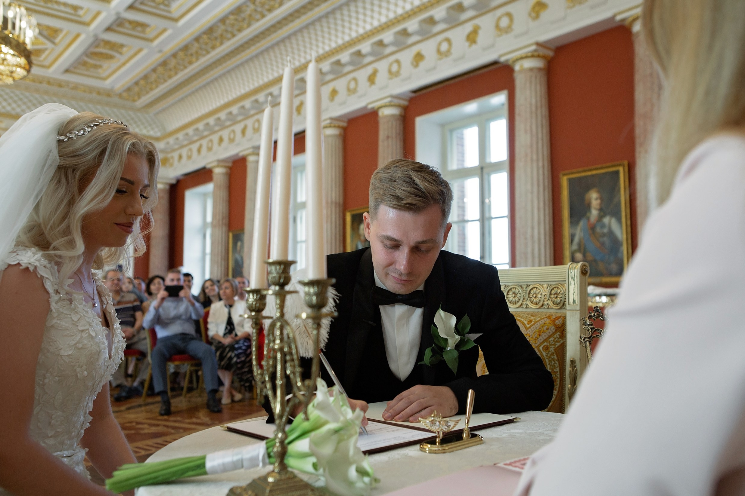 Свадьба с гостями. Свадебный и портретный фотограф Москва