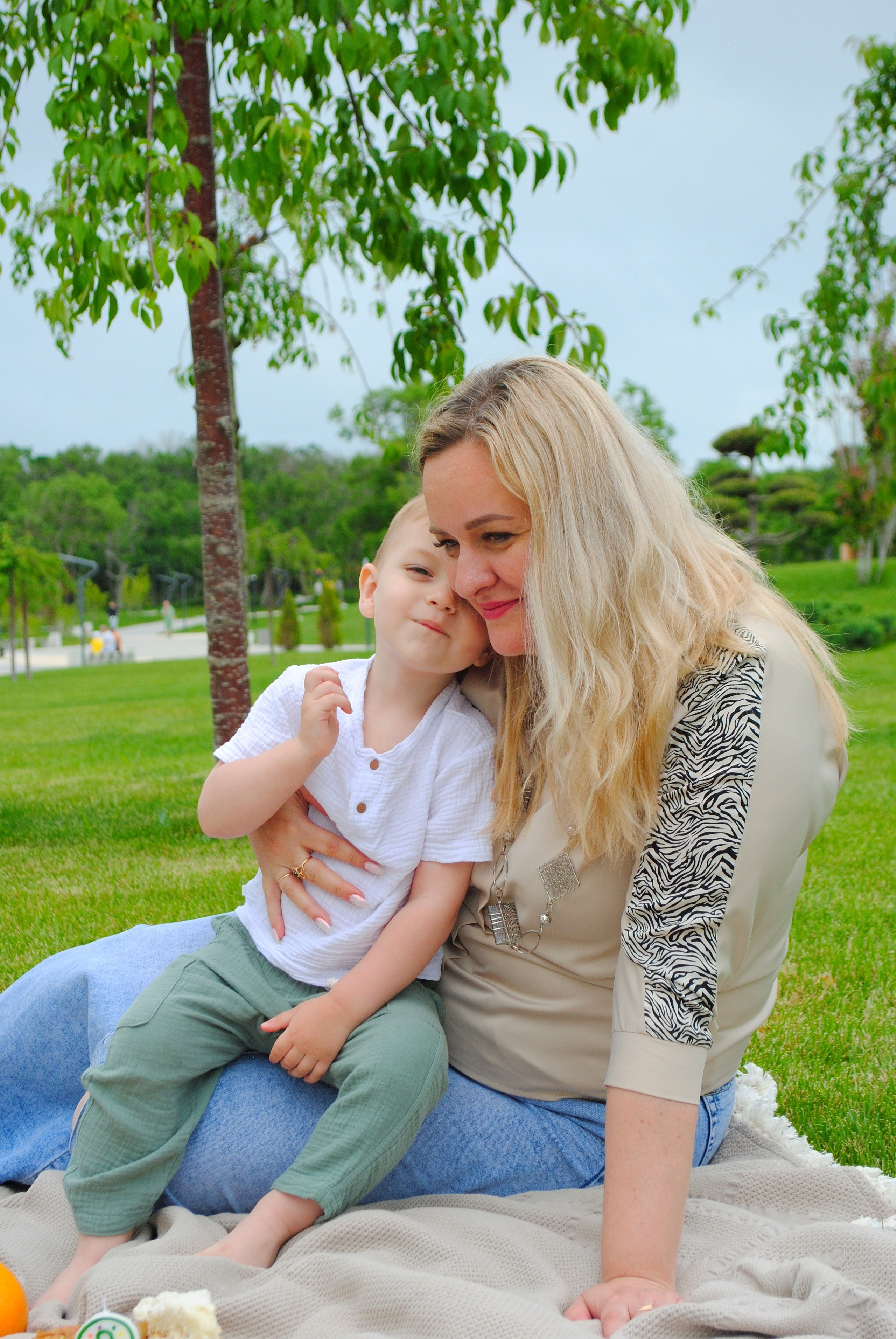 Настя и семья. Фотограф Мария Мусаелян