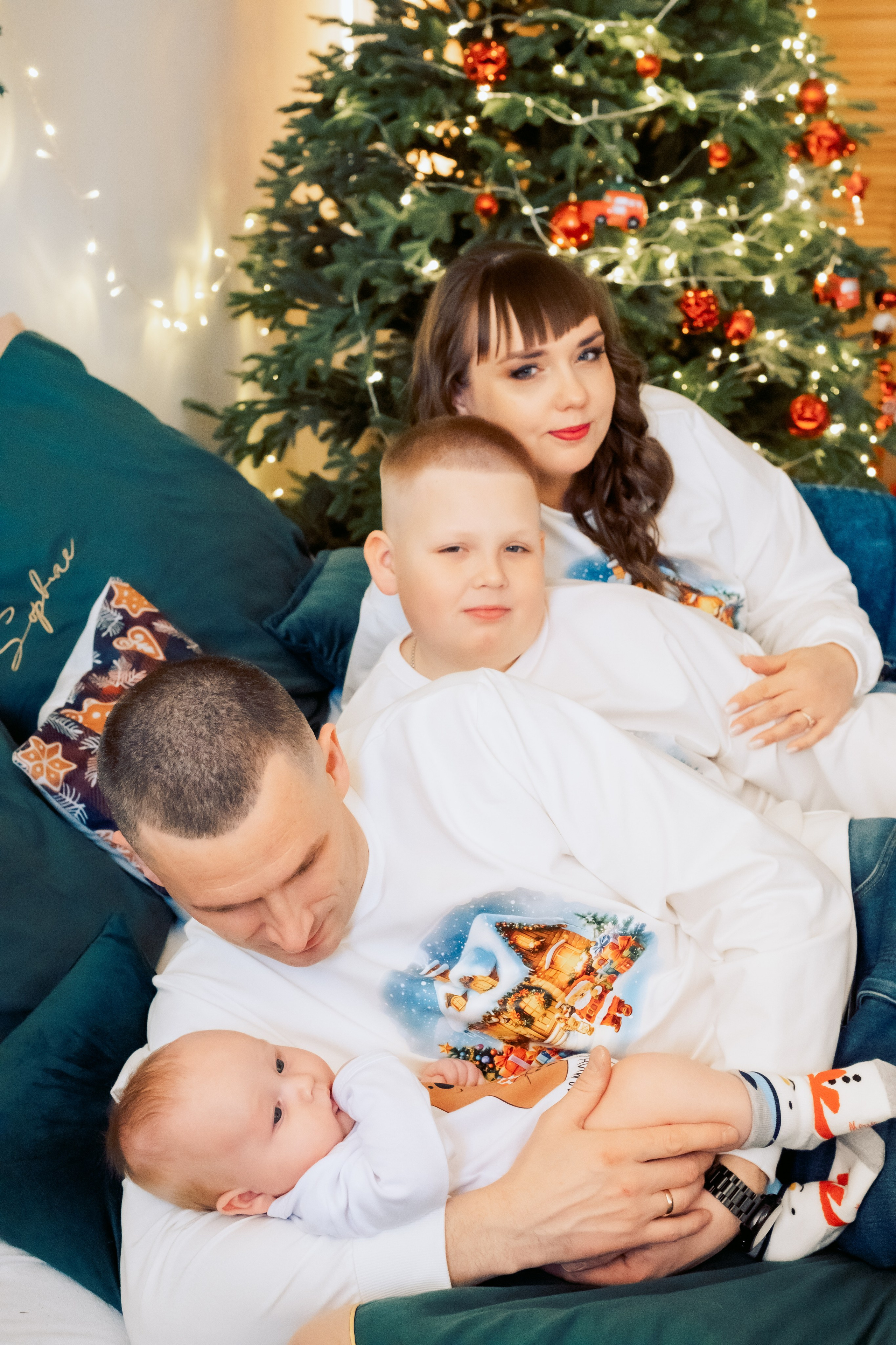 Сергей, Лидия, Даня и Лев. Фотостудия Евгении Кипко. Семейный и женский фотограф в городе Благовещенск Надежда Буярова