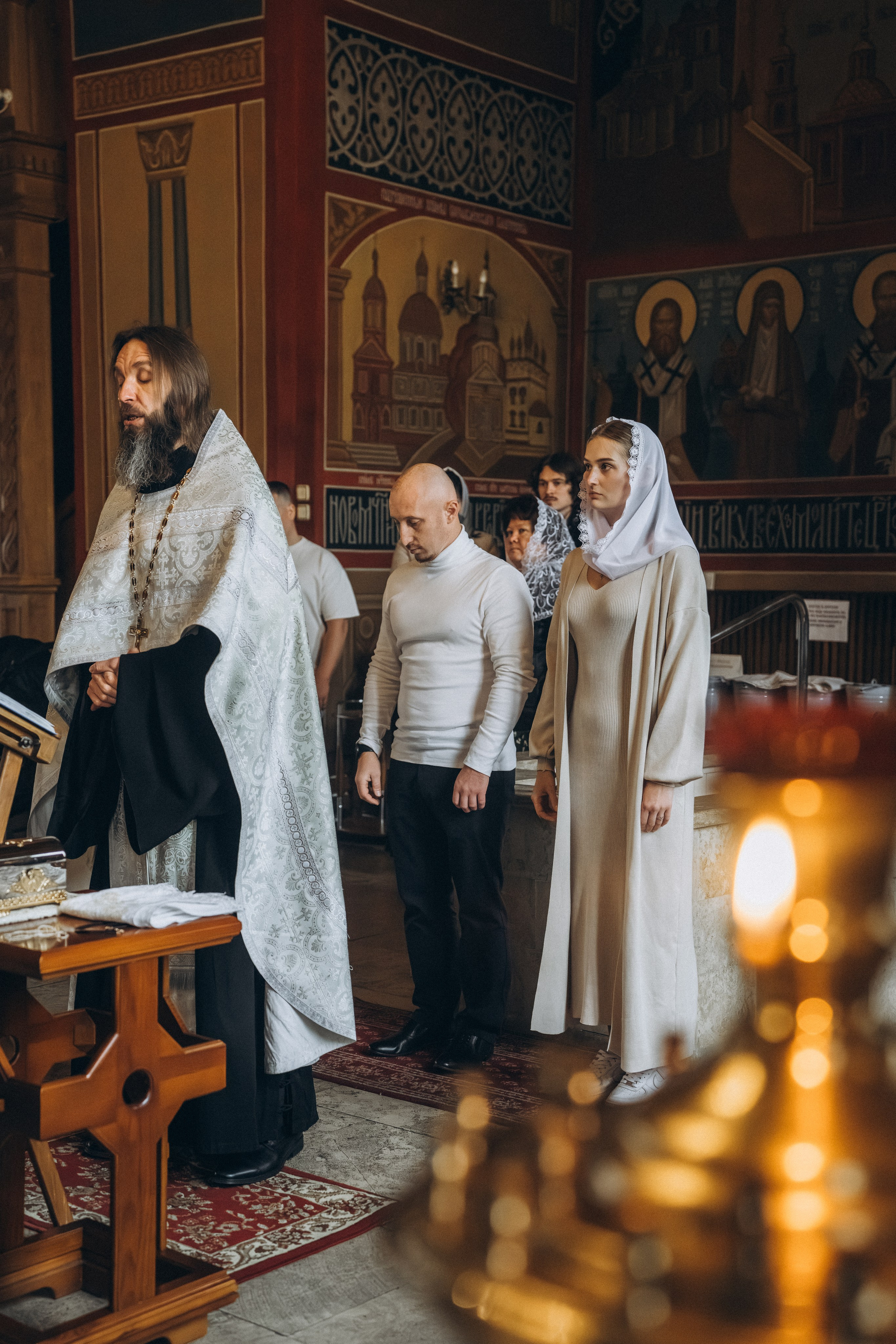 Таинство Крещения Ксении. Фотограф Ольга Рубцова в Москве и Московской области