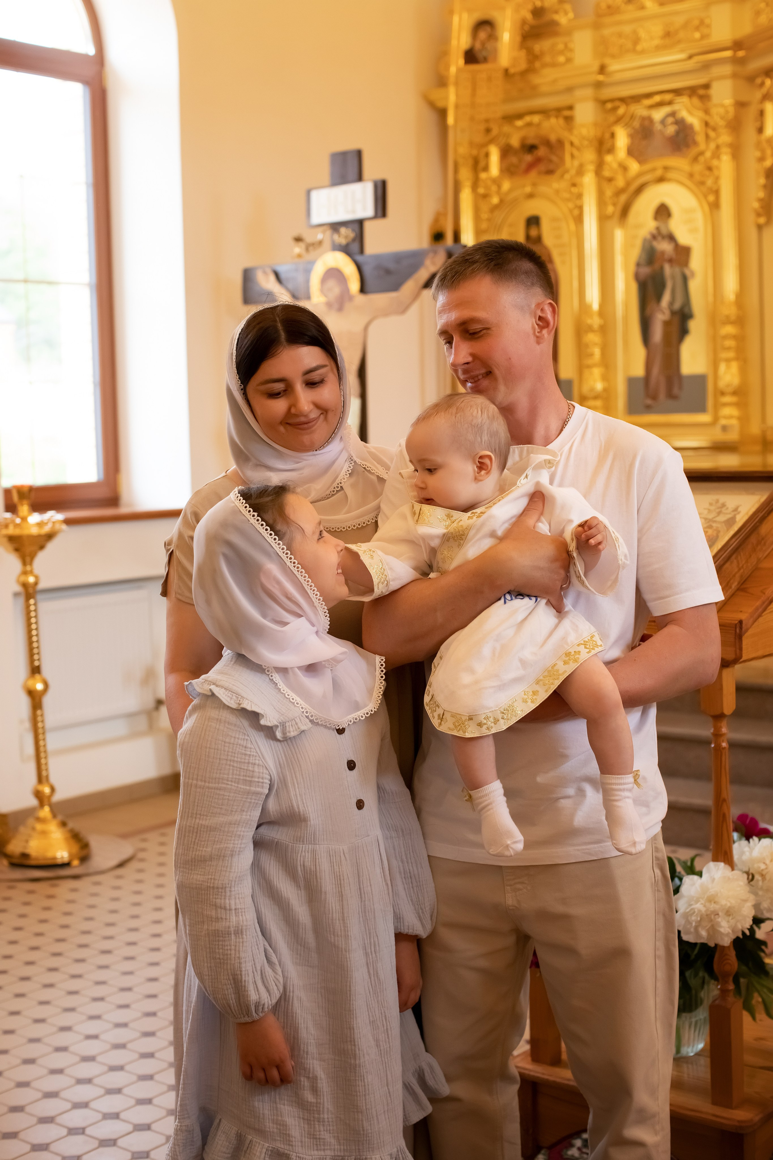 Таинство Крещения Мирона. Семейный и детский фотограф в Саратове Полина Коткина