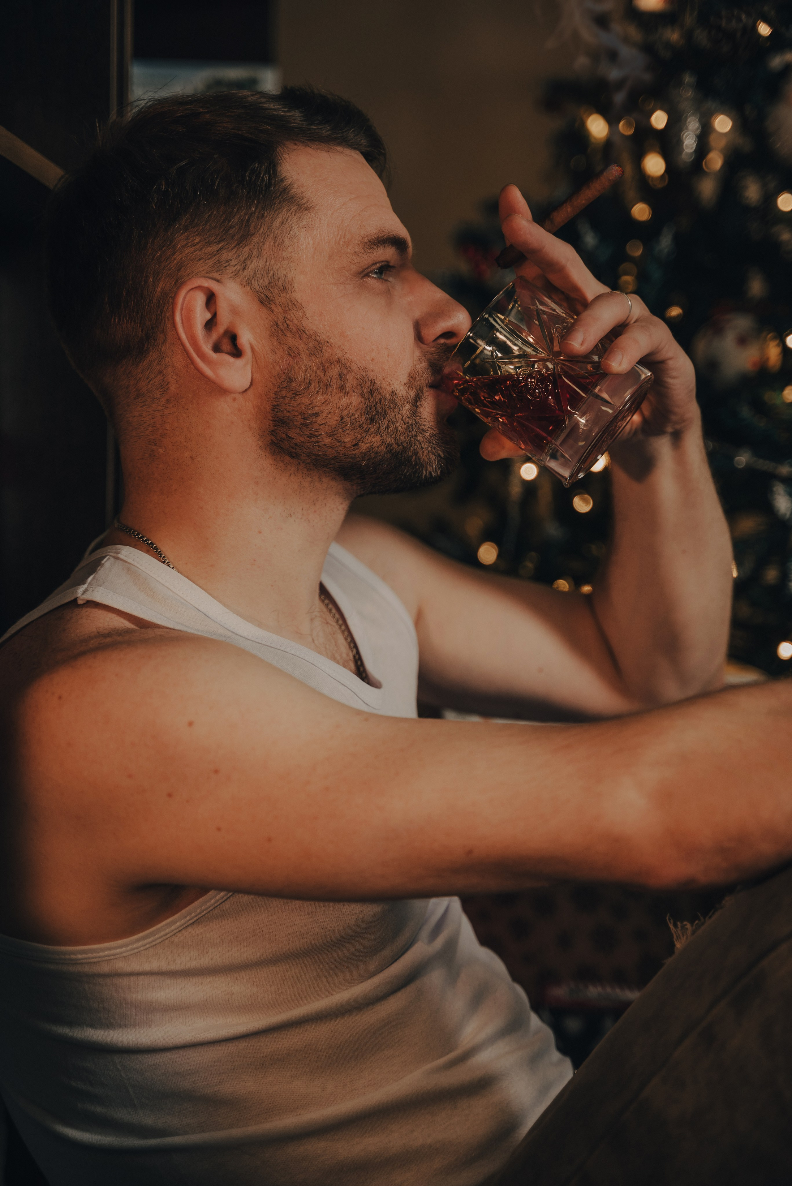 Плохой Санта. Фотограф Екатерина Шишкина. Питкяранта. Карелия