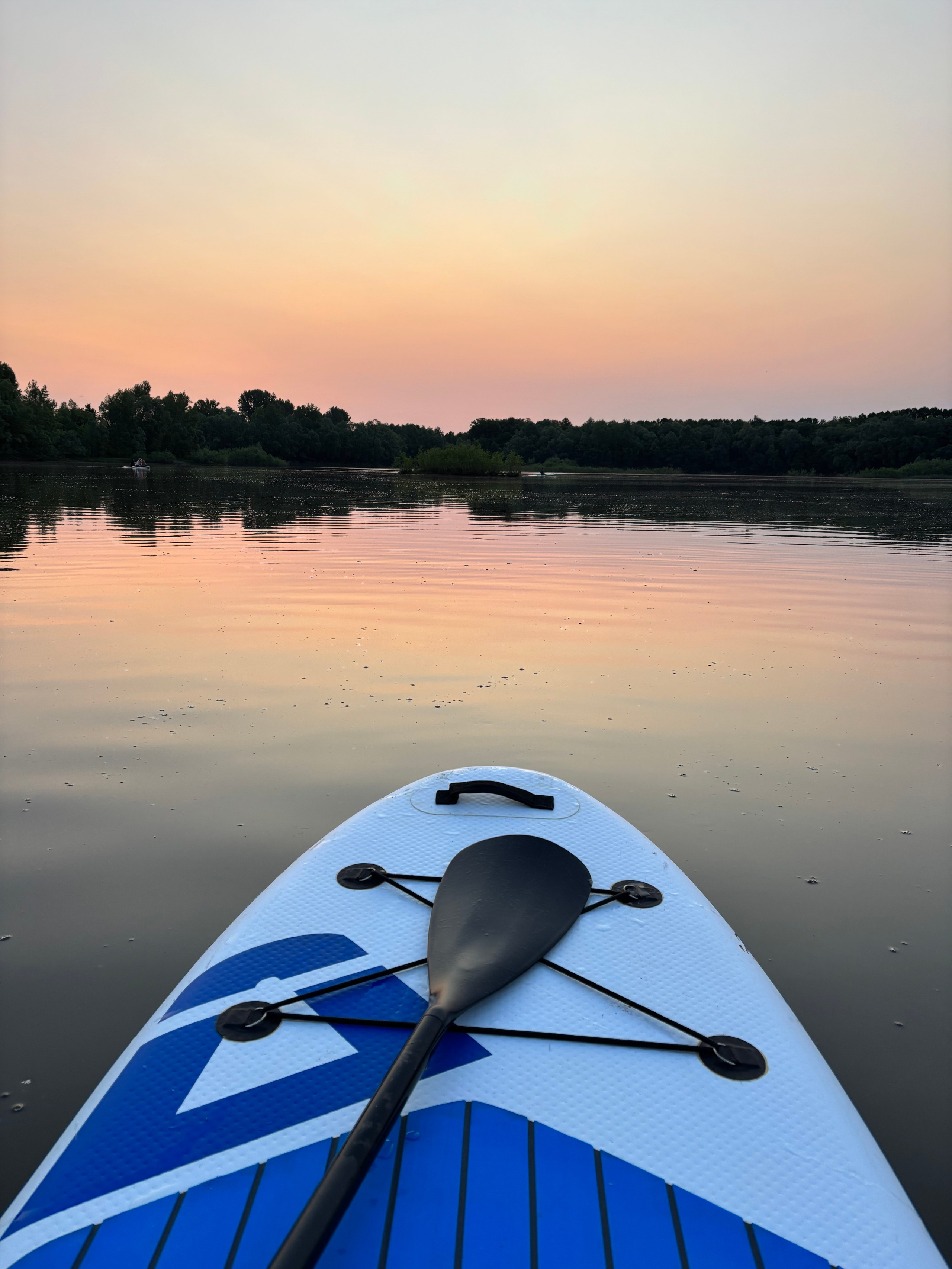 Рассвет на сапах в Сипайловских карьерах